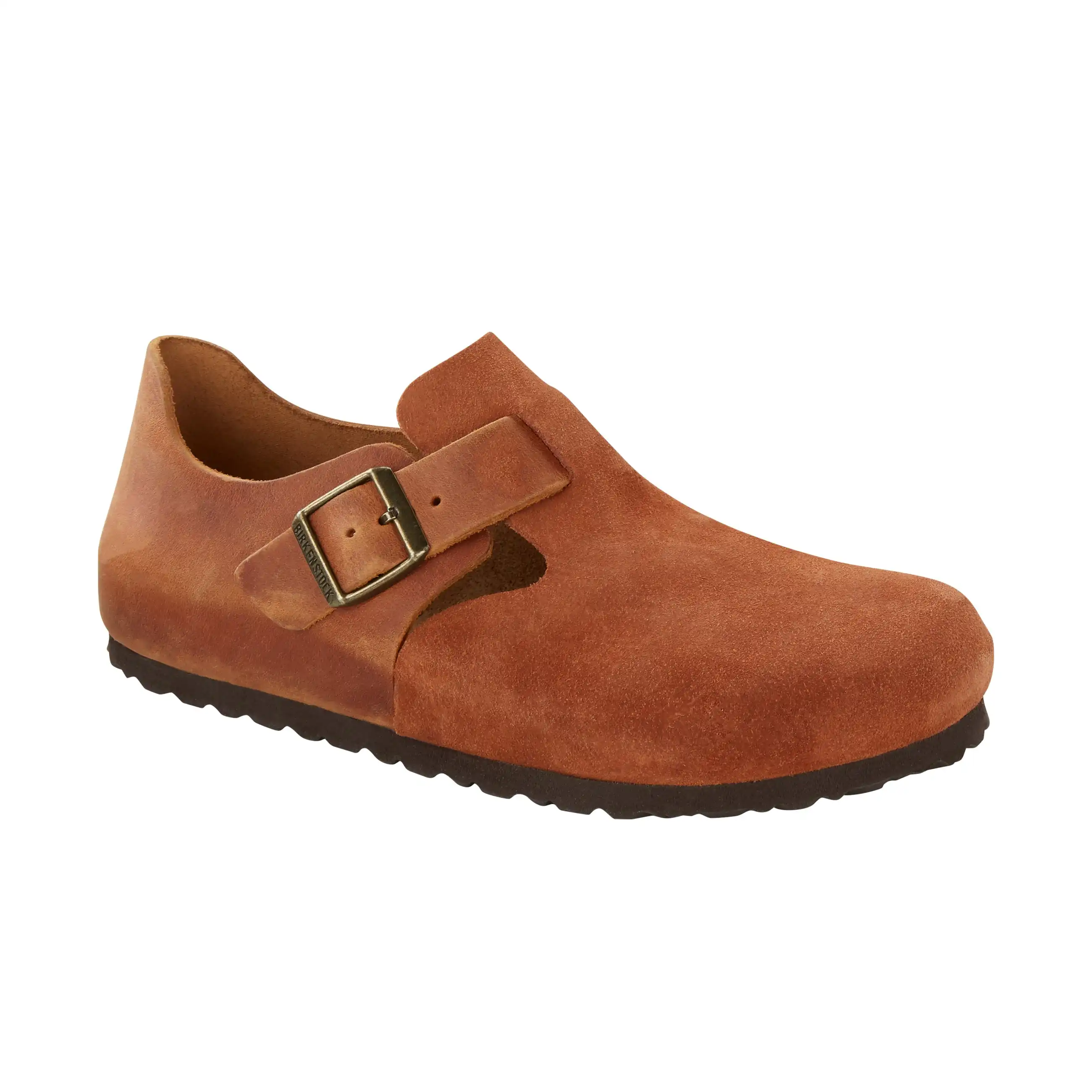 London Pecan Oiled/Suede Leather