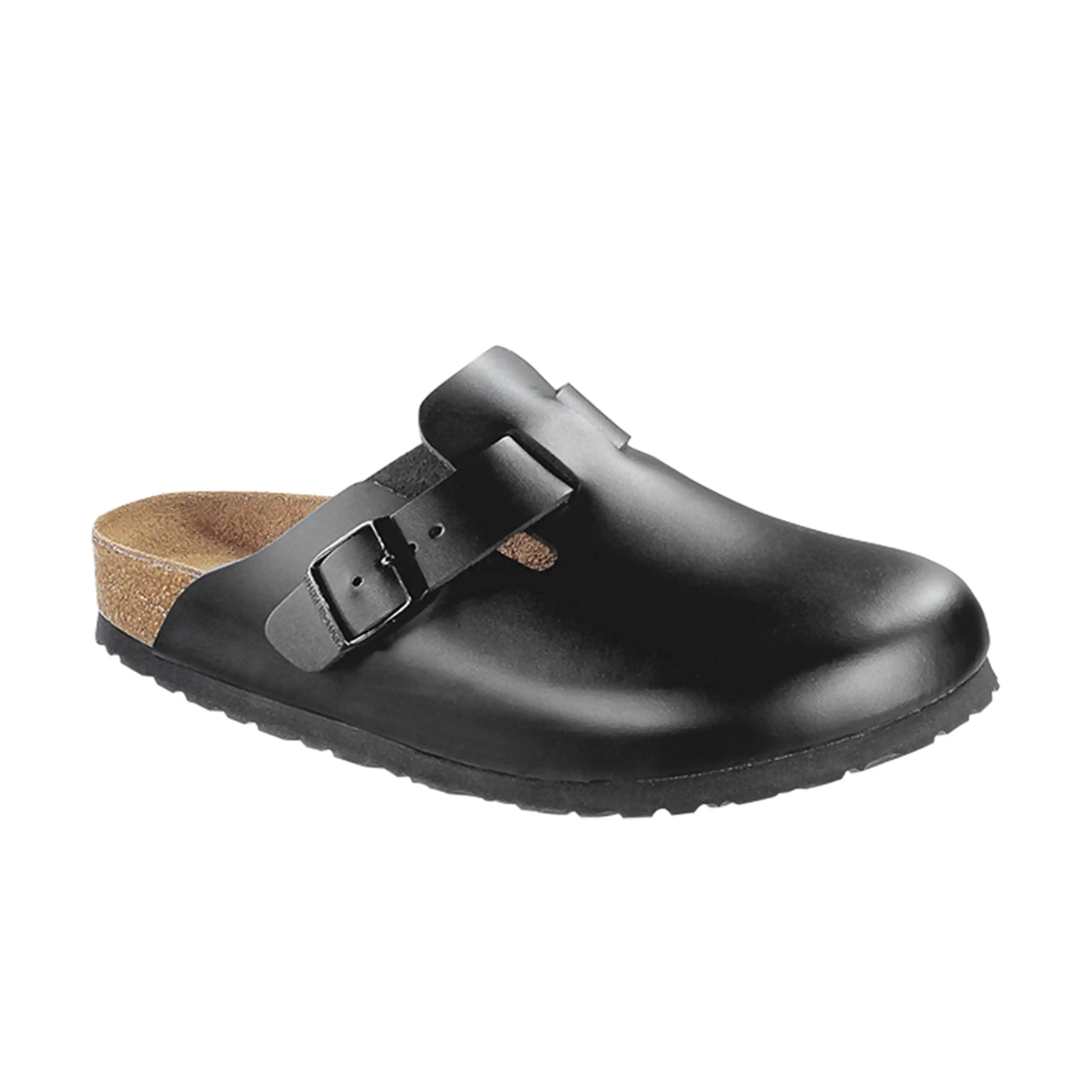 Boston SFB Black Smooth Leather