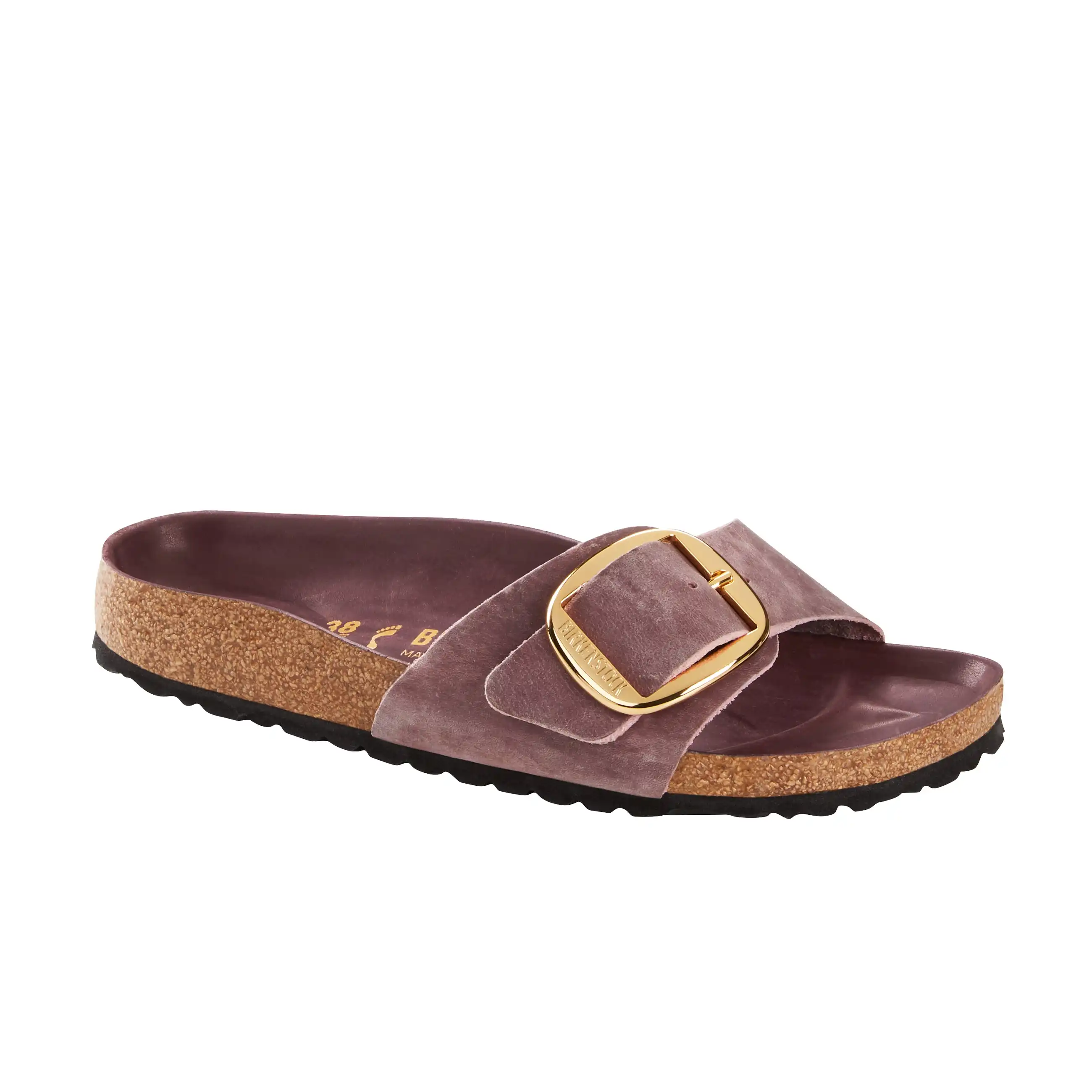 Madrid Big Buckle Lavender Blush Oiled Leather