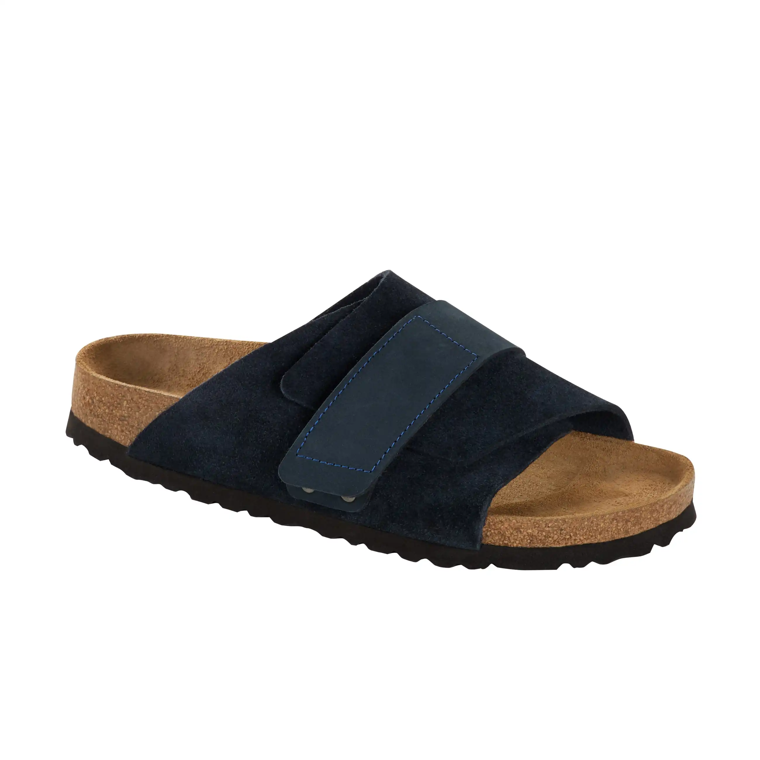 Kyoto Navy Suede Leather
