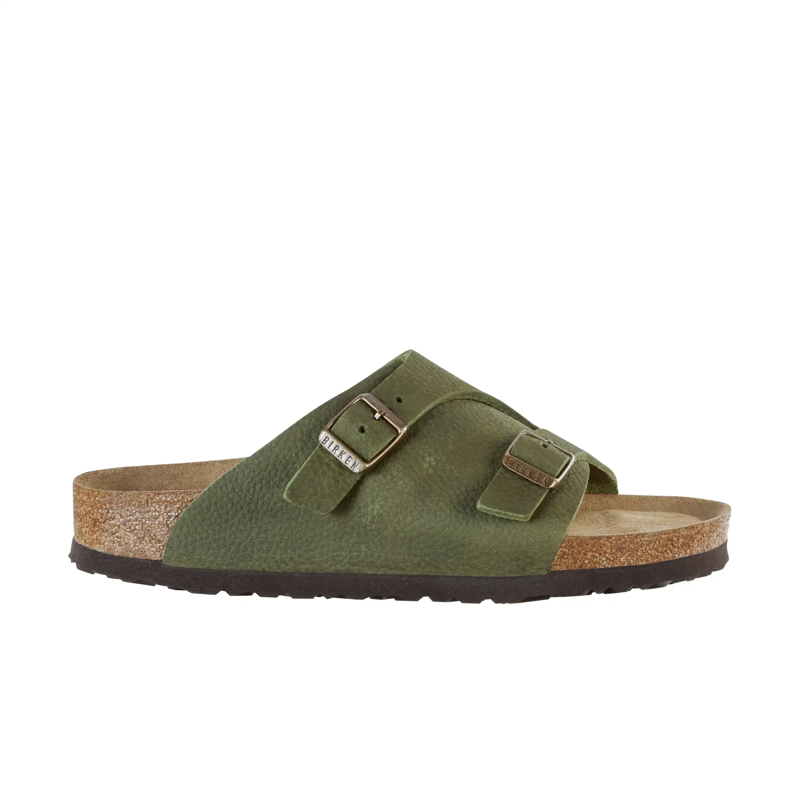 Zurich SFB Steer Khaki Nubuck Leather