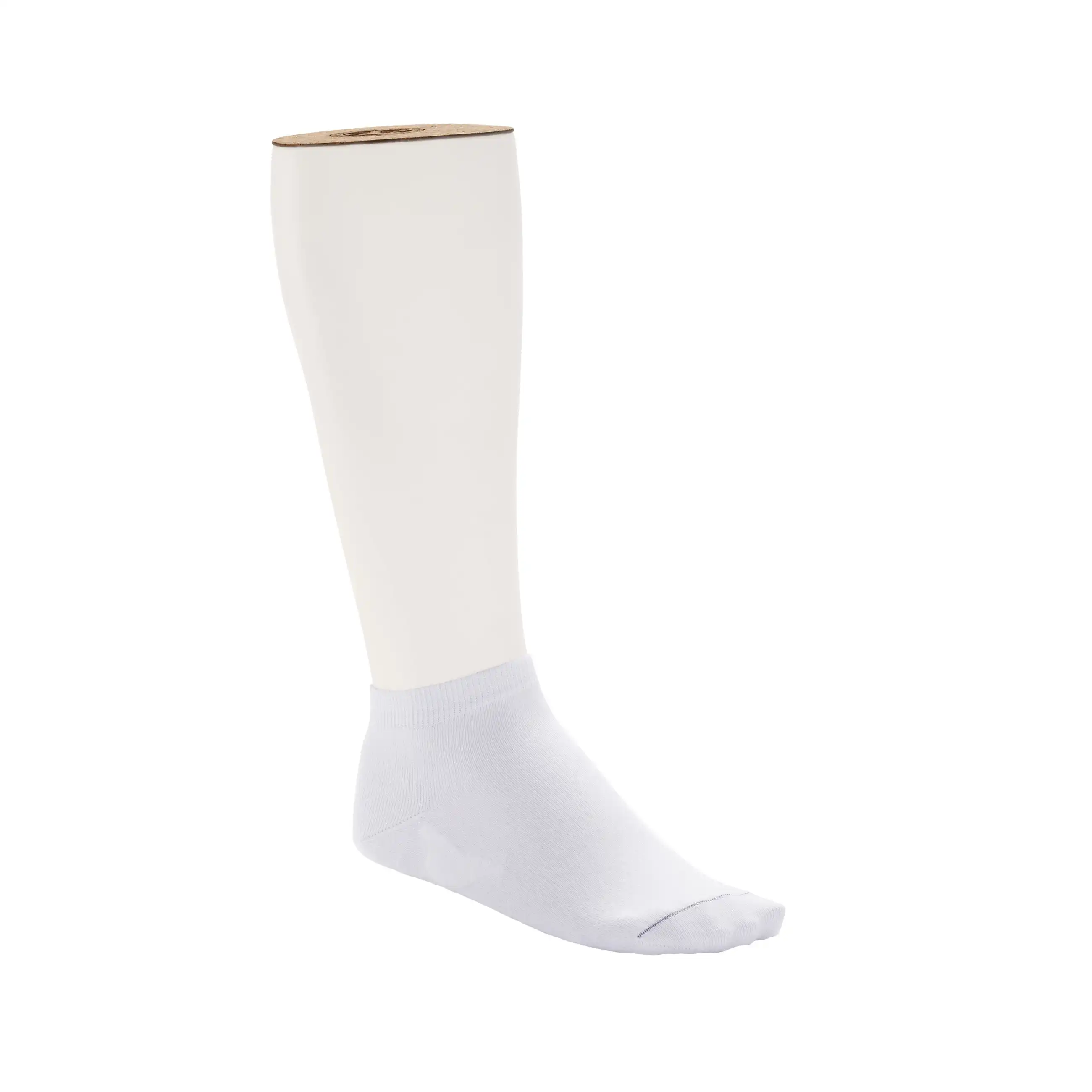 Cotton Sole Sneaker Men White 2pk