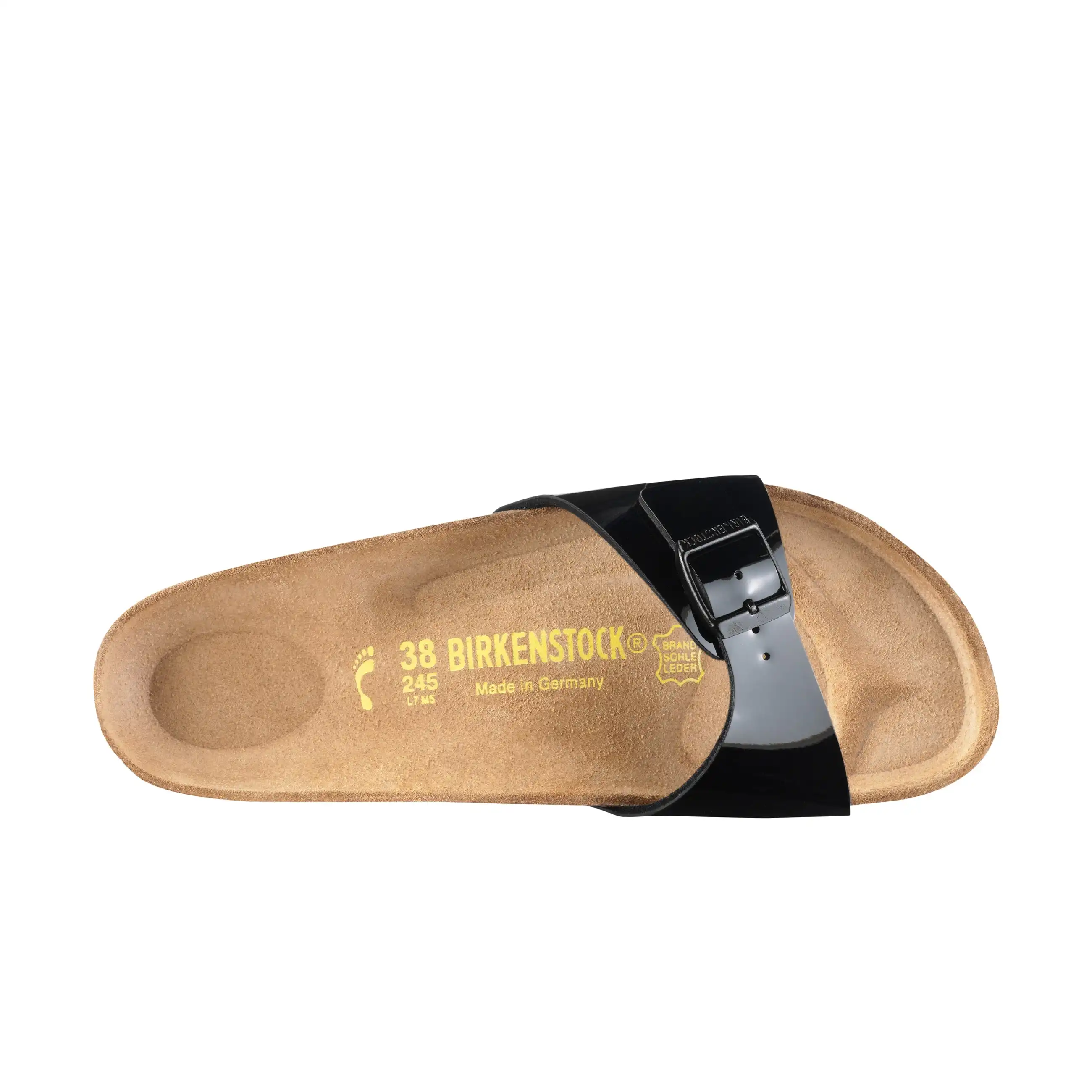 Madrid Black Patent Birko-Flor