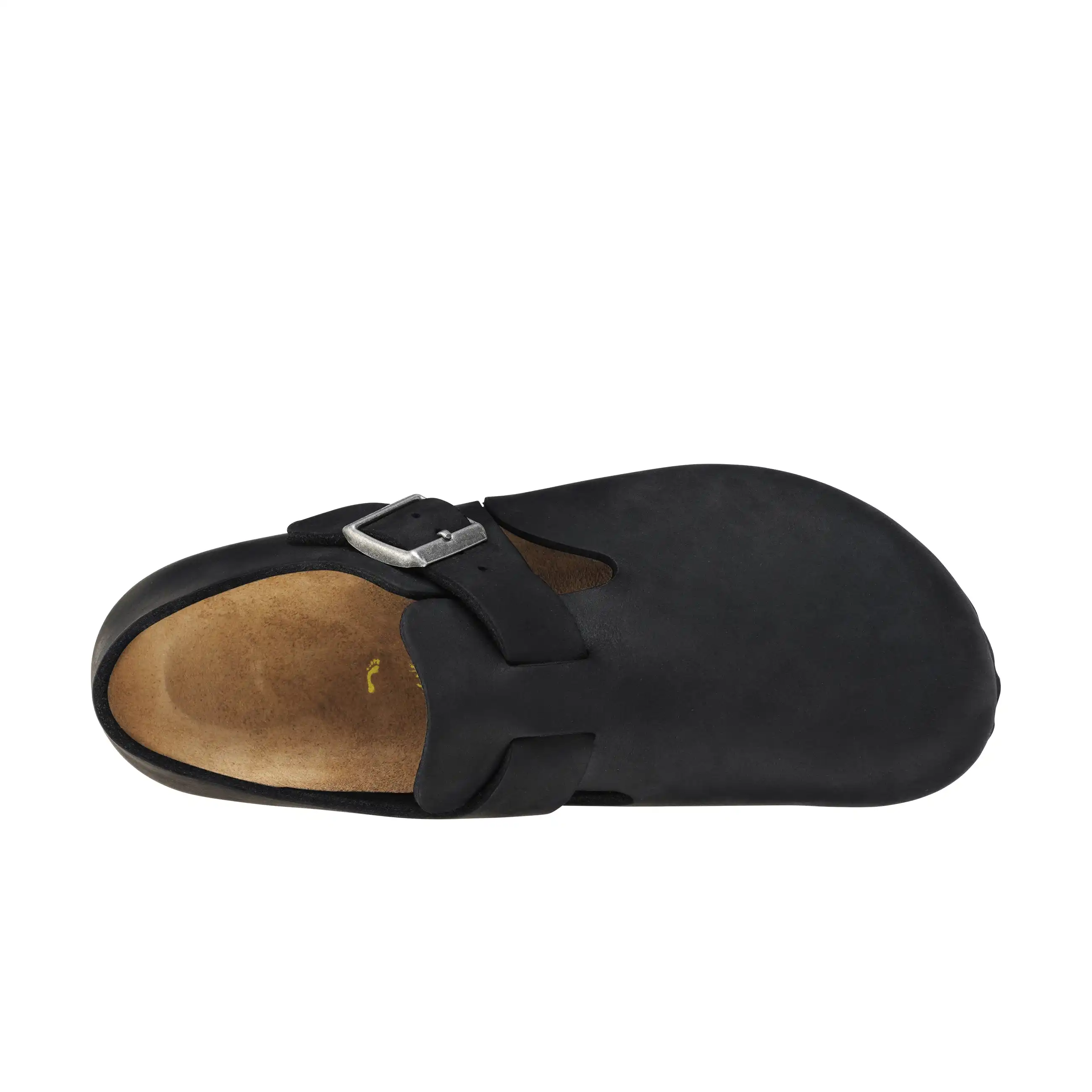 London Black Oiled Leather