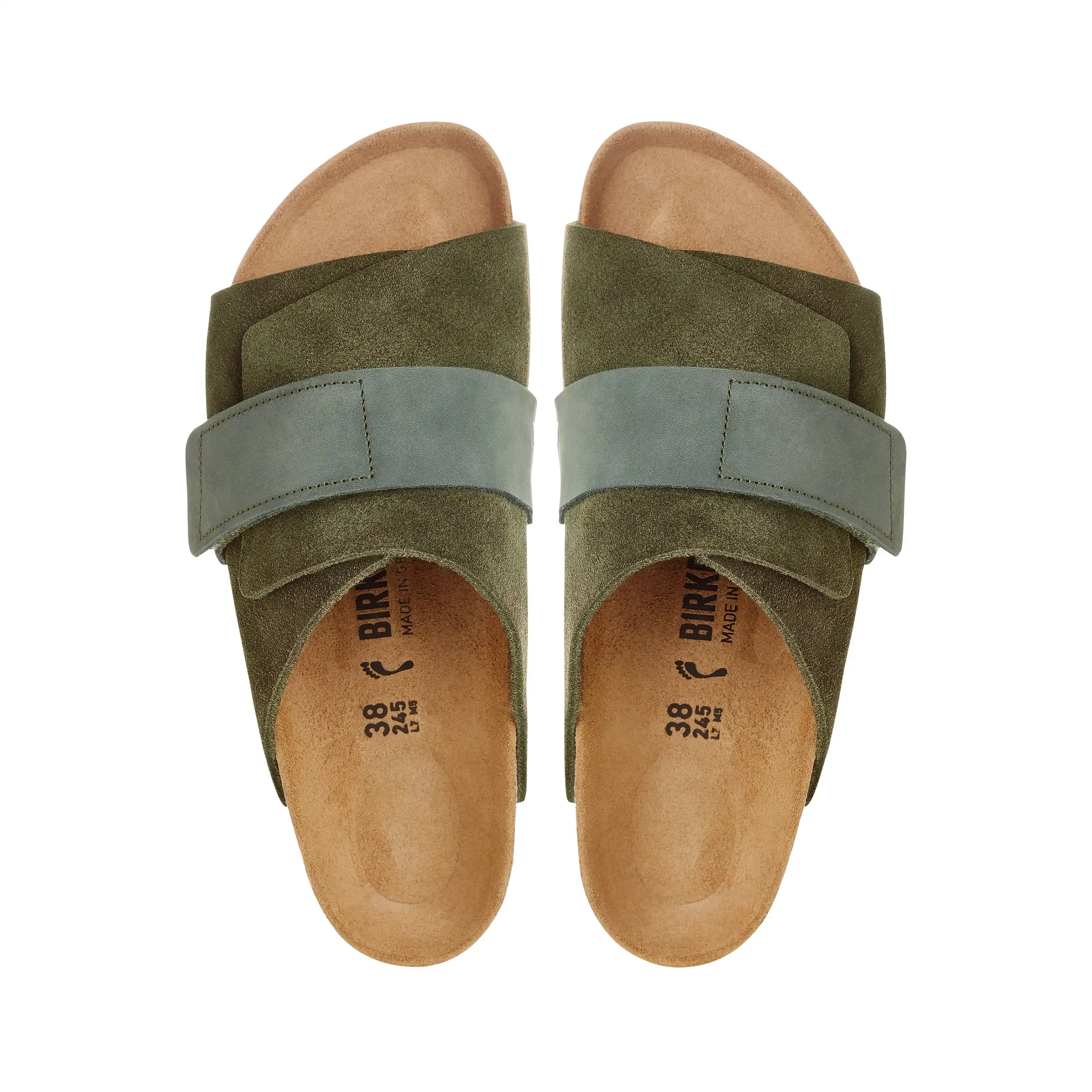 Kyoto Thyme Suede Leather