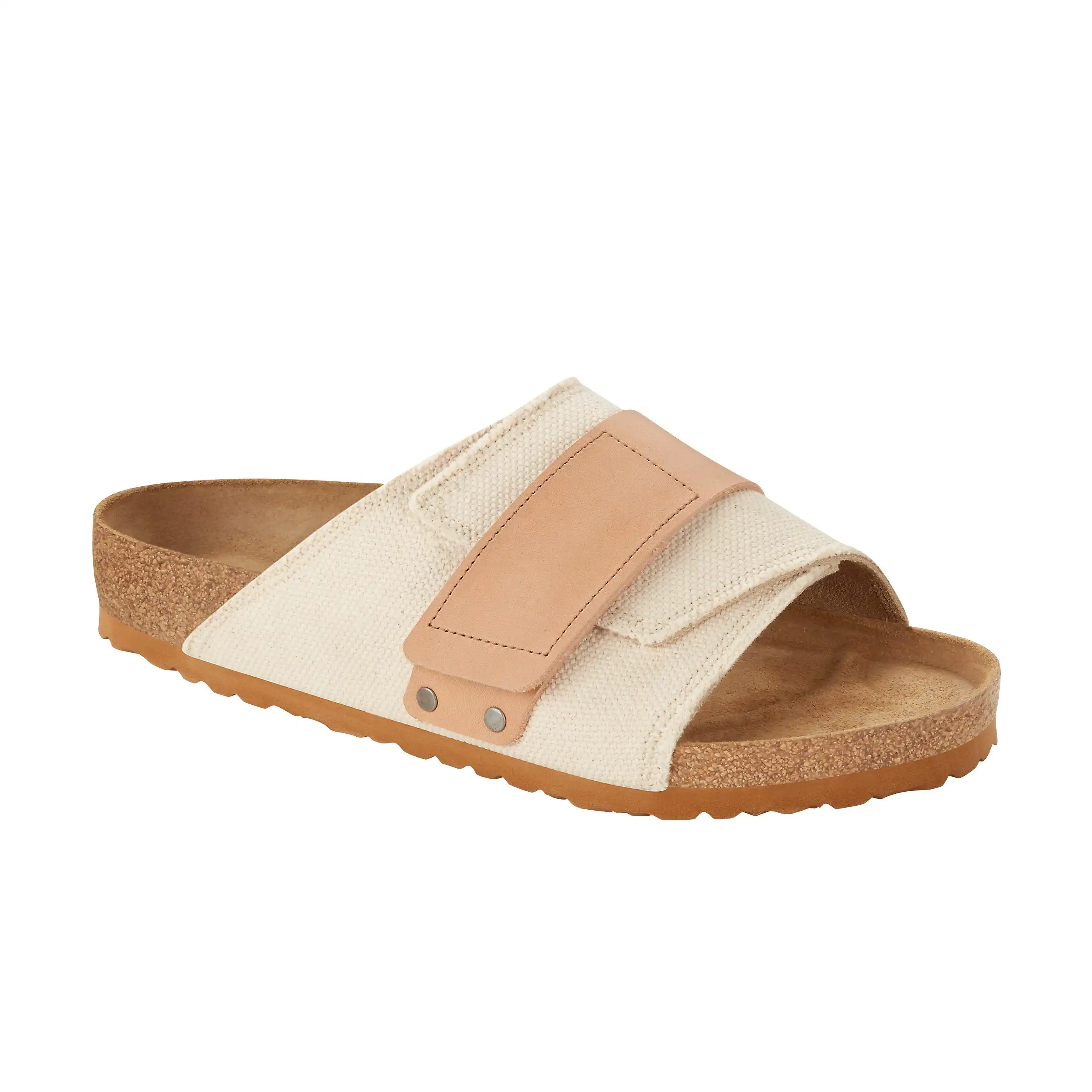 Kyoto Eggshell Canvas/Nubuck Leather