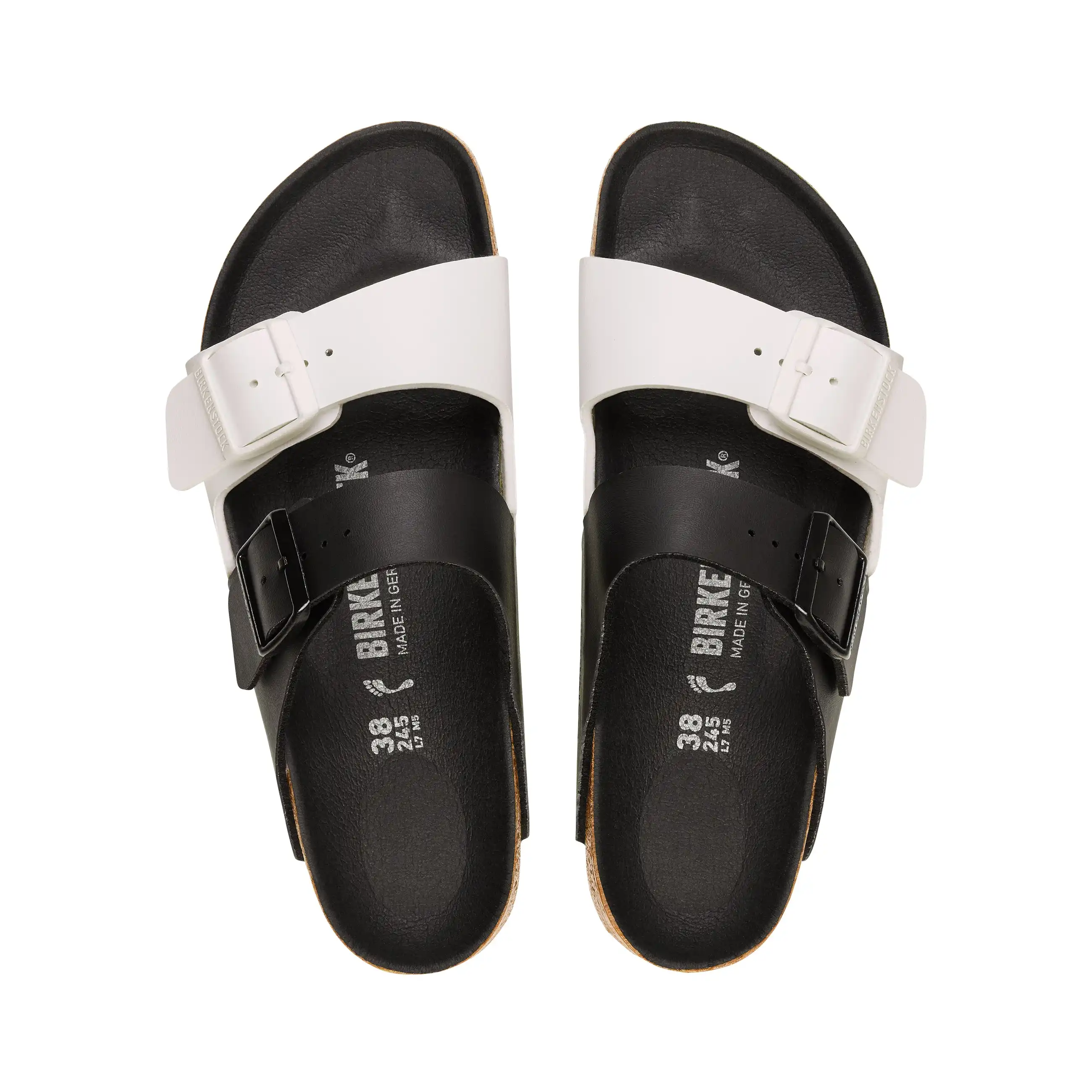 Arizona Split Black/White Birko-Flor