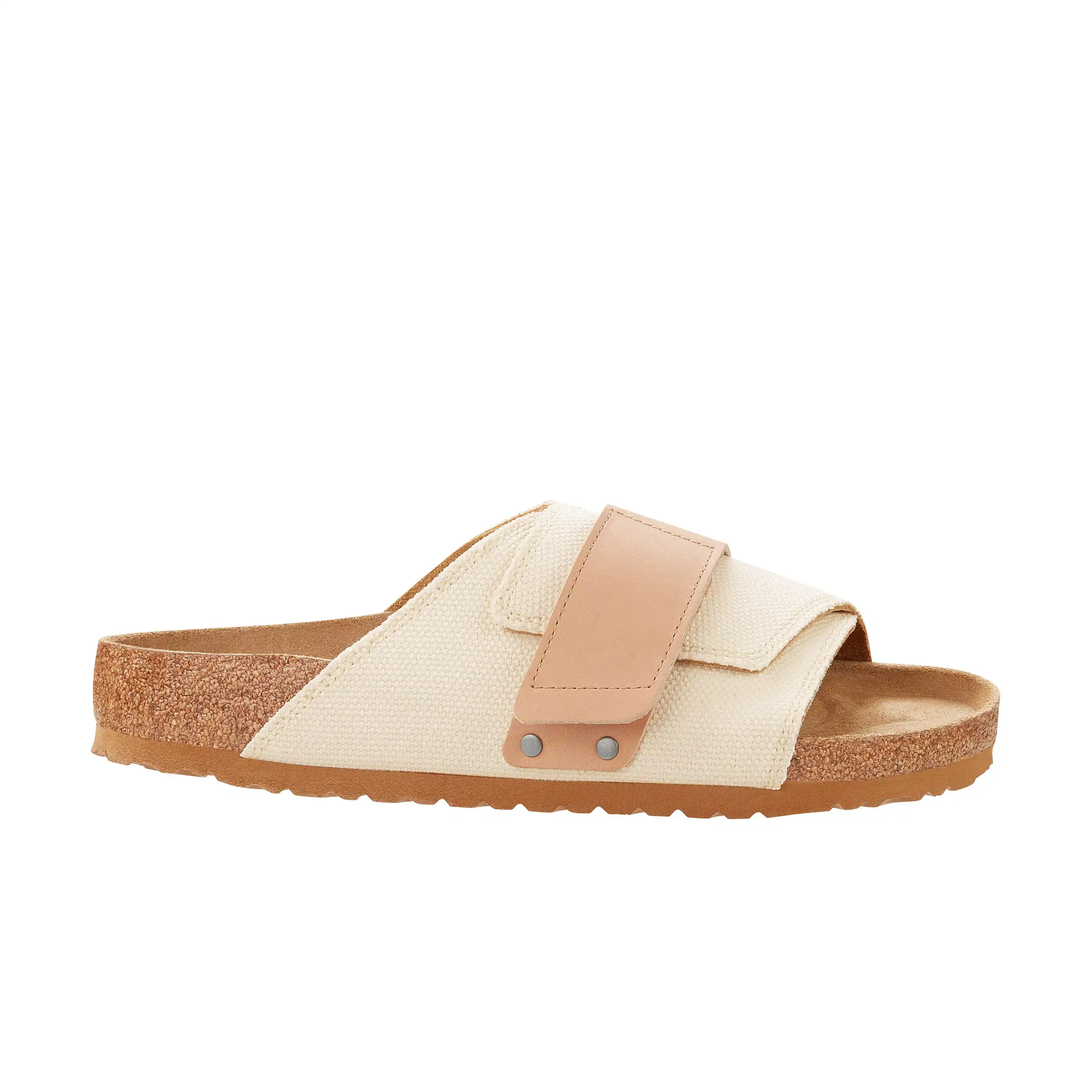 Kyoto Eggshell Canvas/Nubuck Leather