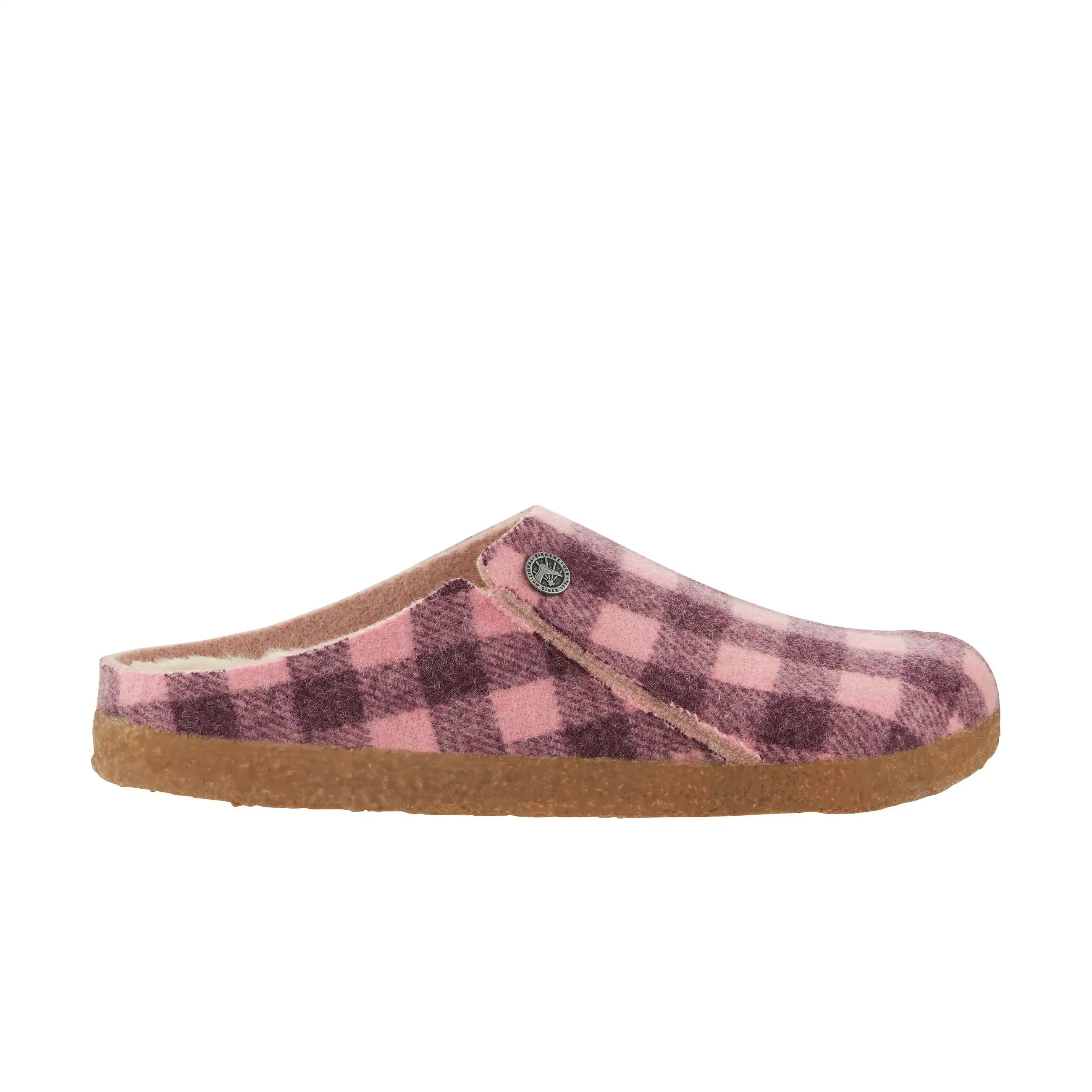 Zermatt Shearling Dark Berry/Pink Wool Felt/Shearling