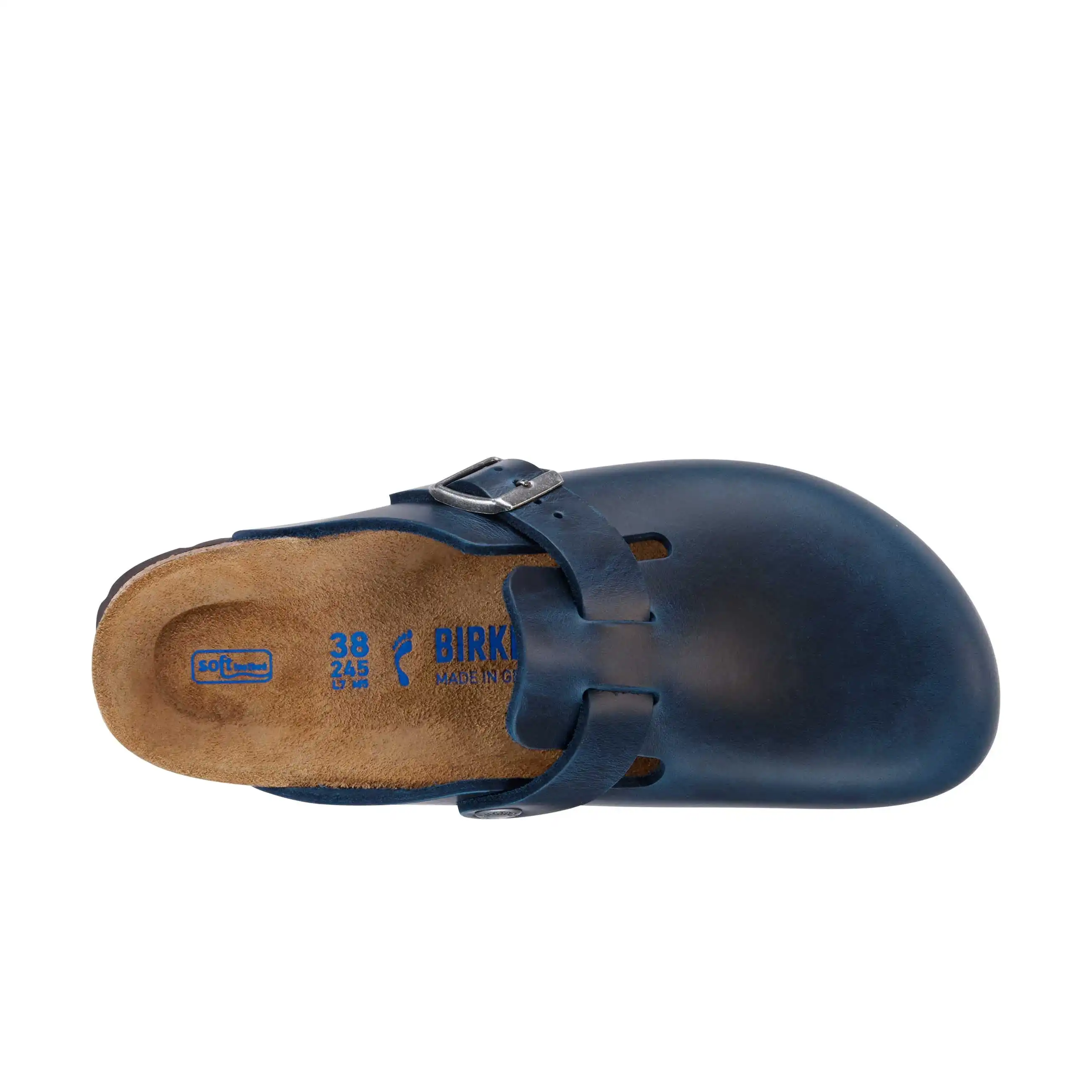Boston SFB Blue Natural Leather