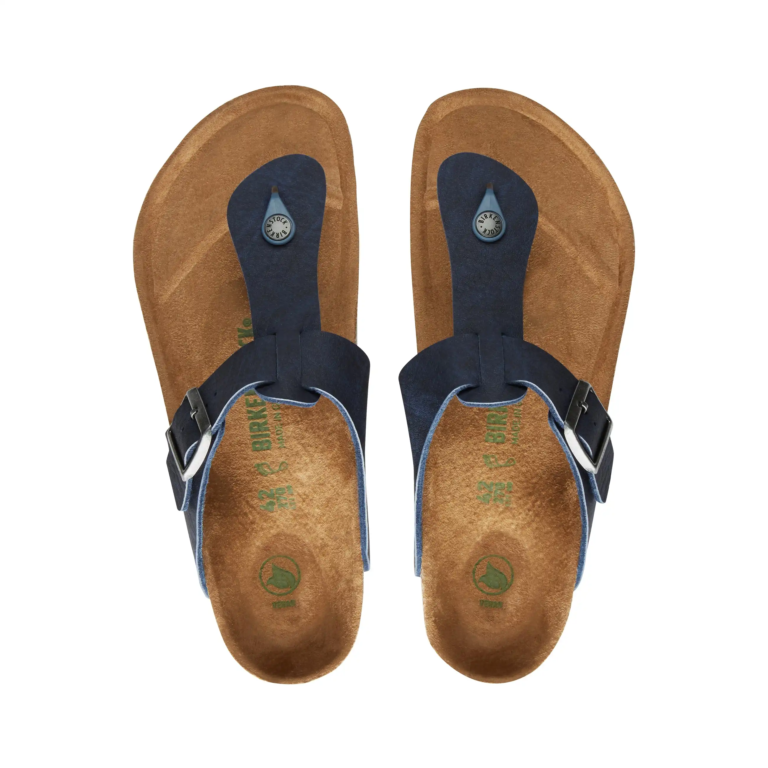 Medina Matte Navy Birko-Flor/Microfibre Vegan