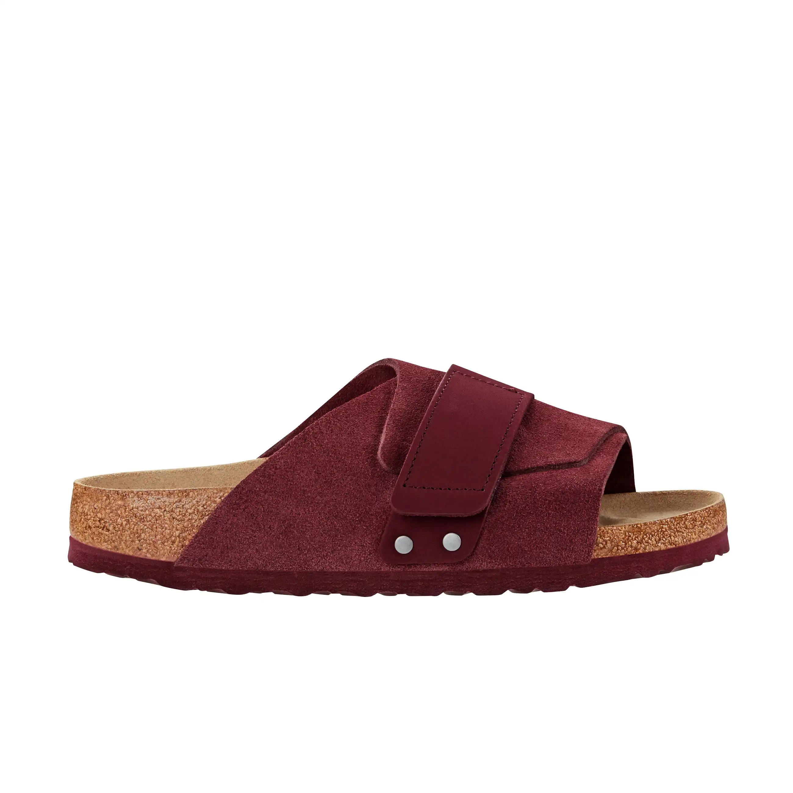 Kyoto Maroon Suede/Nubuck Leather