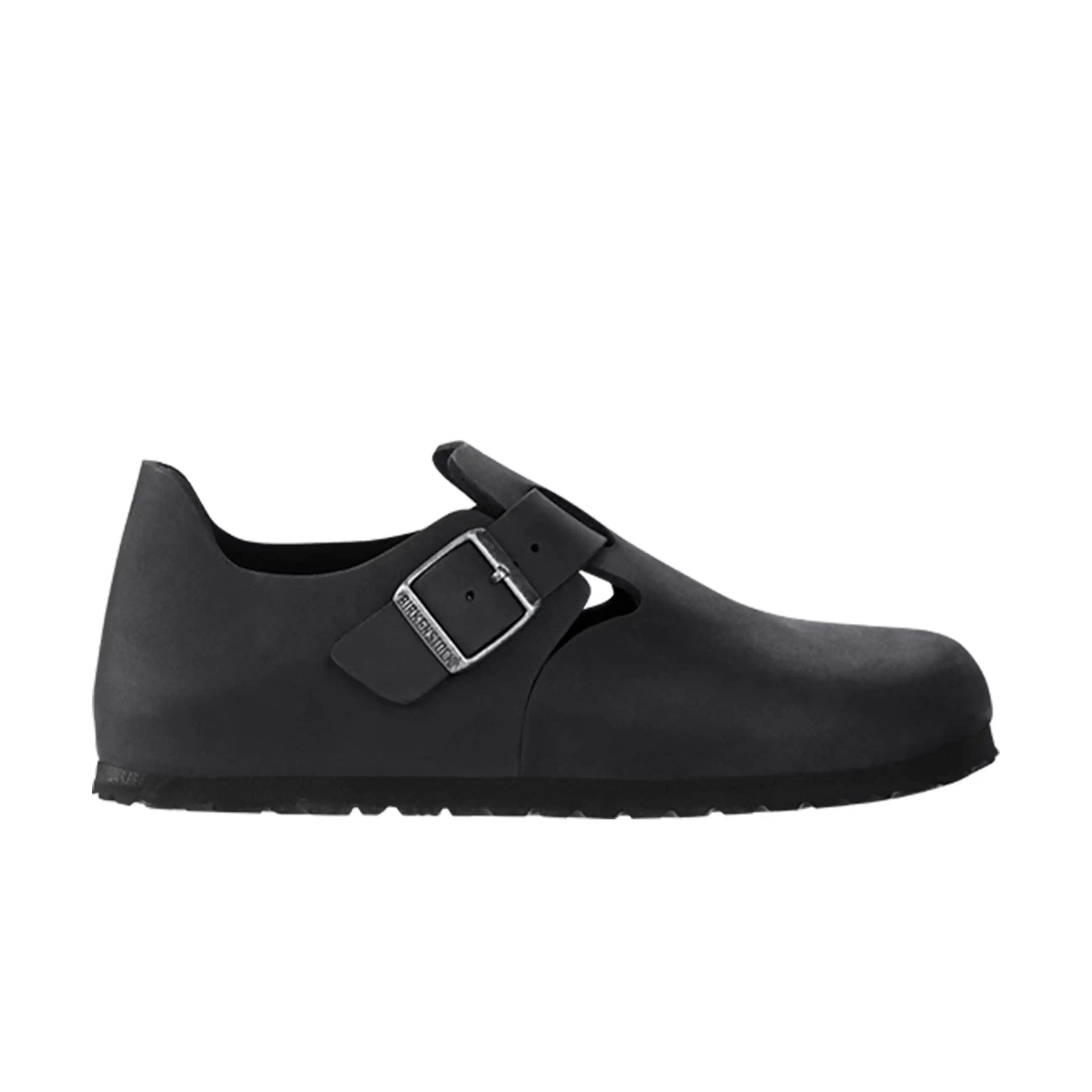 London Black Oiled Leather