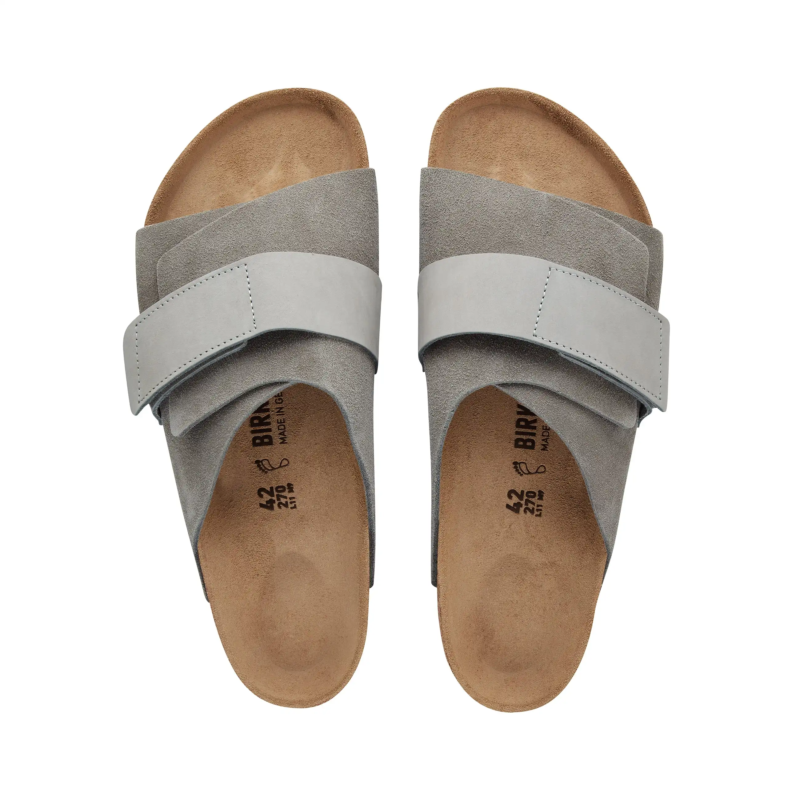 Kyoto Stone Coin Suede/Nubuck Leather