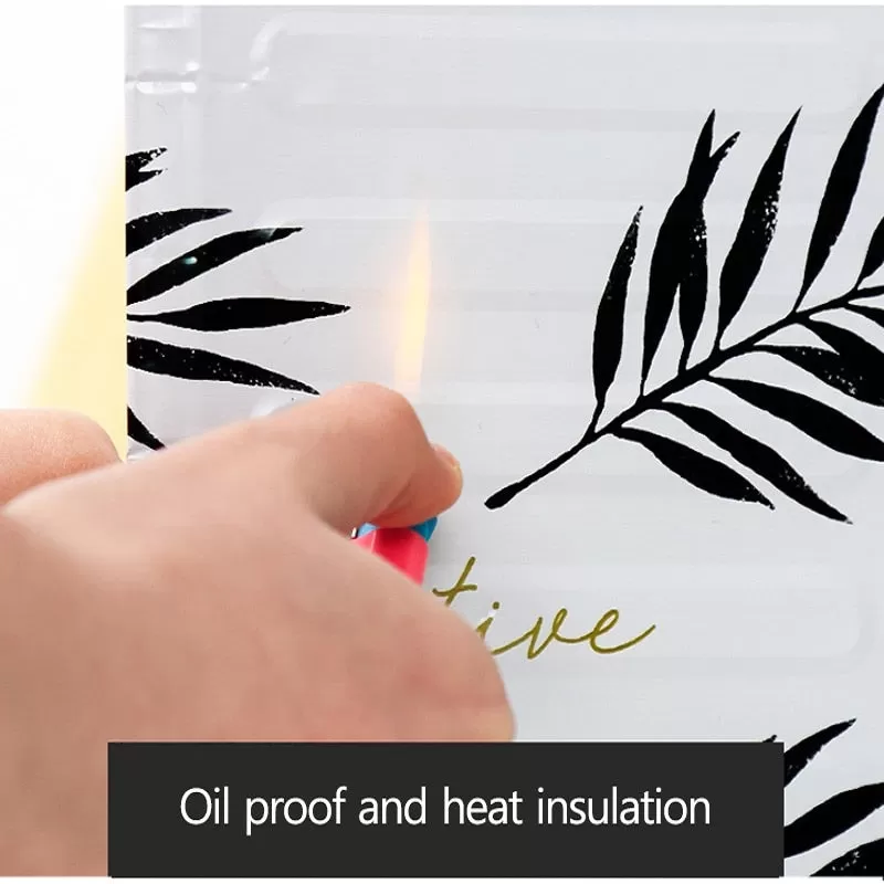 Aluminum Foldable Kitchen Gas Stove Baffle Plate