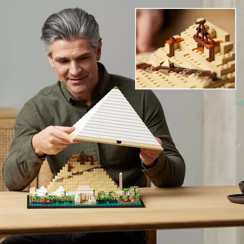 21058 ARCHITECTURE GREAT PYRAMID OF GIZA