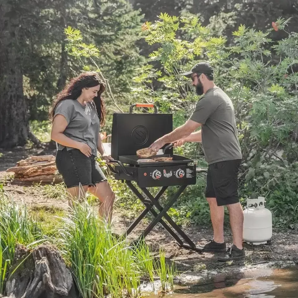 Portable BBQ Griddle Grill ⚡FLASH SALE⚡-$29.9 TODAY ONLY