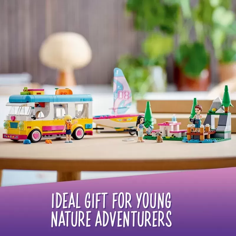 41681 FRIENDS FOREST CAMPER VAN AND SAILBOAT