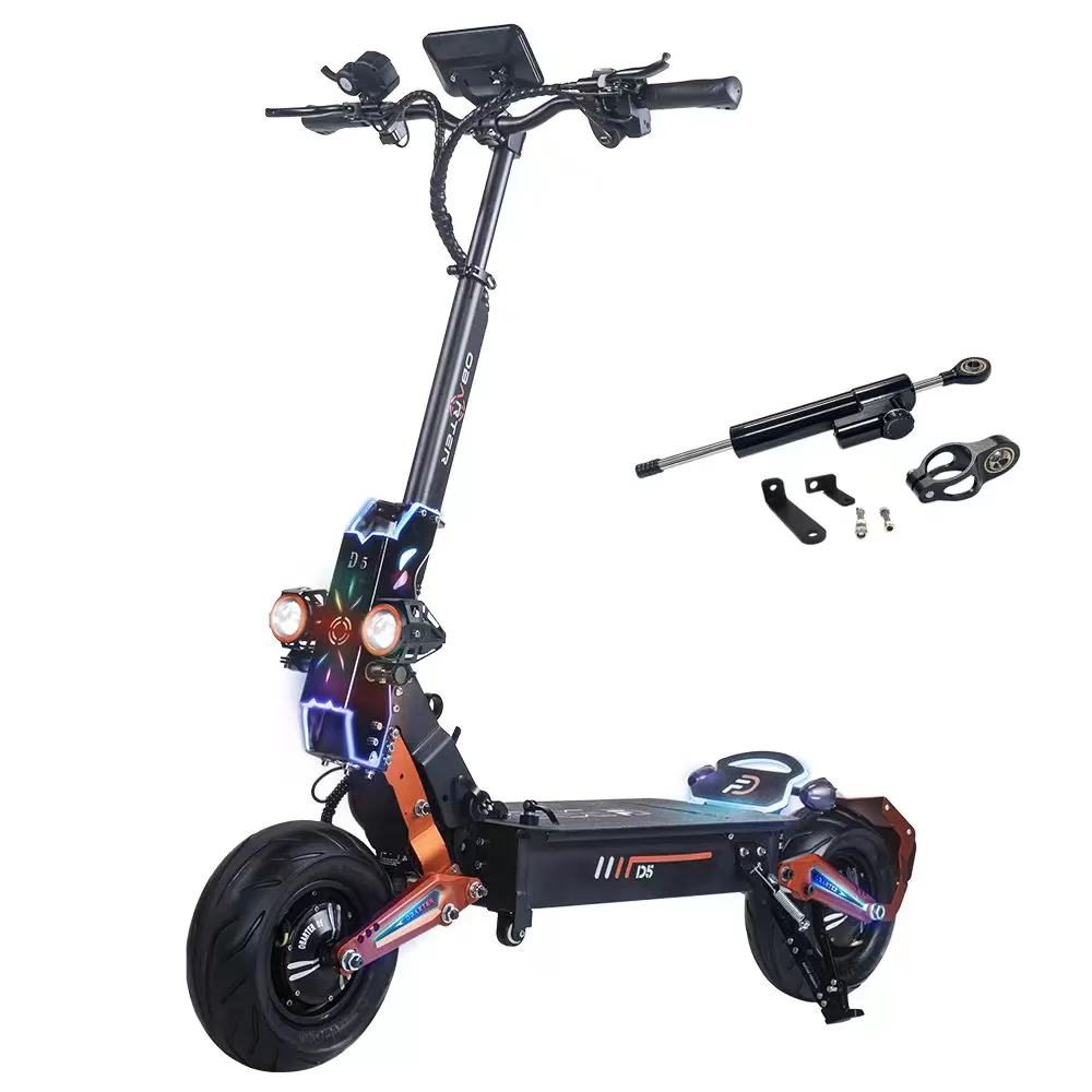 Latest Obarter D5 5000W Electric Scooter wtih 12inch Fat Tire On road Removeable battery kickscooter electric bike e scooters