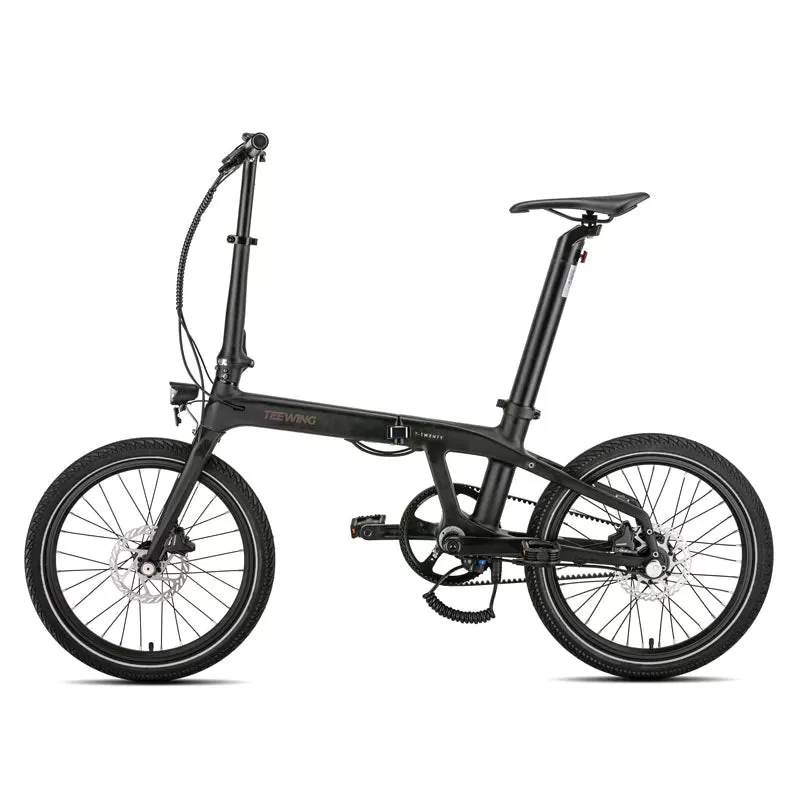E-bike T20 36V 9.6Ah Carbon Fiber Electric Folding Bike