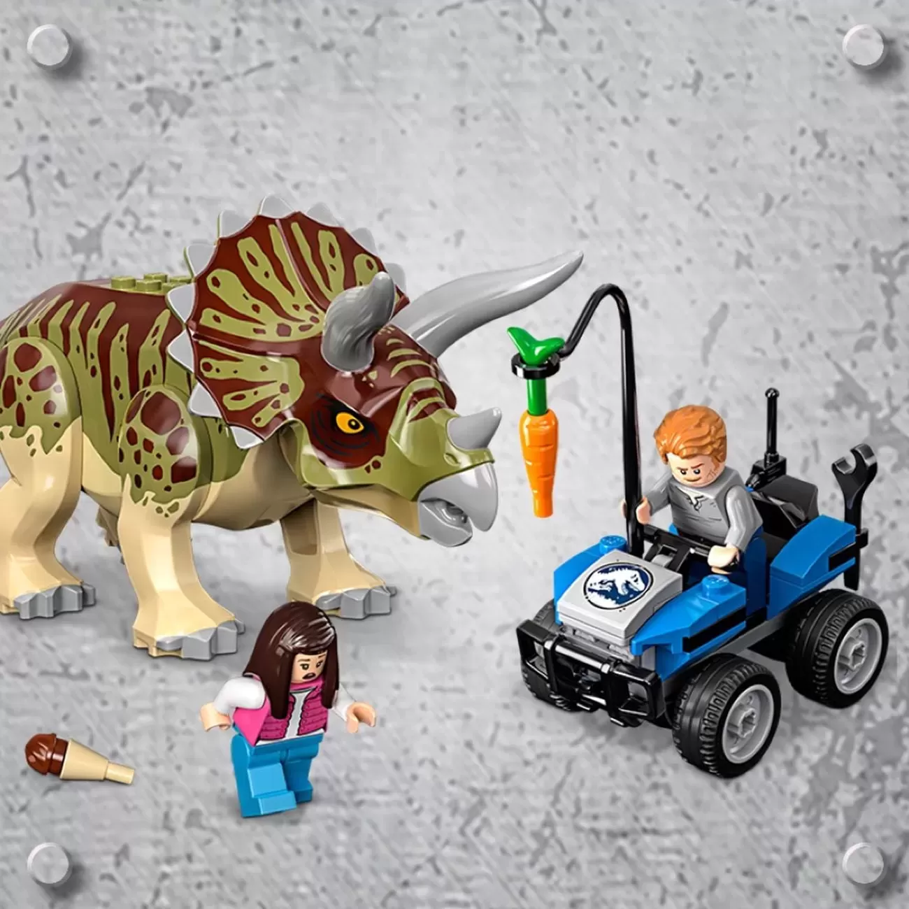 75937 JURASSIC WORLD TRICERATOPS RAMPAGE