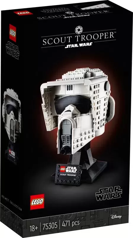 75305 STAR WARS SCOUT TROOPER HELMET