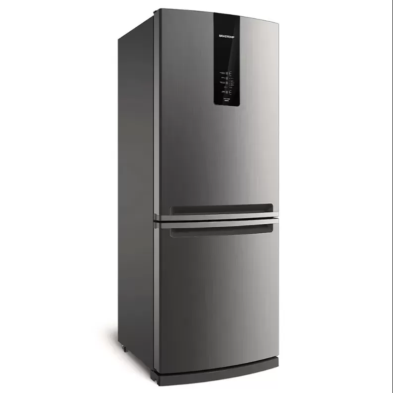 Brastemp BRE57AK Frost Free Refrigerator with Turbo Ice Inverse - 443L
