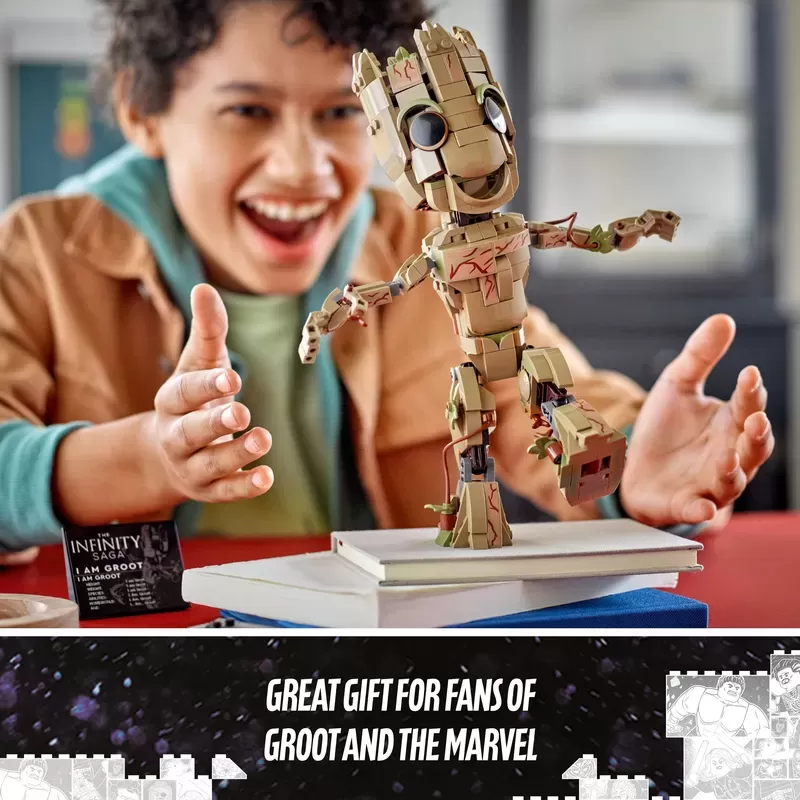 76217 SUPER HEROES MARVEL I AM GROOT