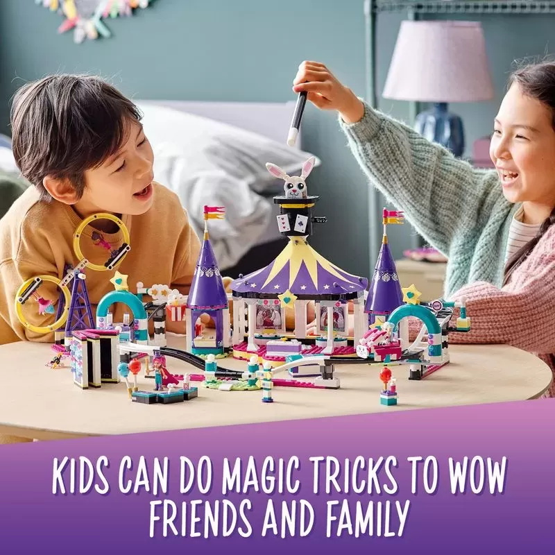41685 FRIENDS MAGICAL FUNFAIR ROLLER COASTER
