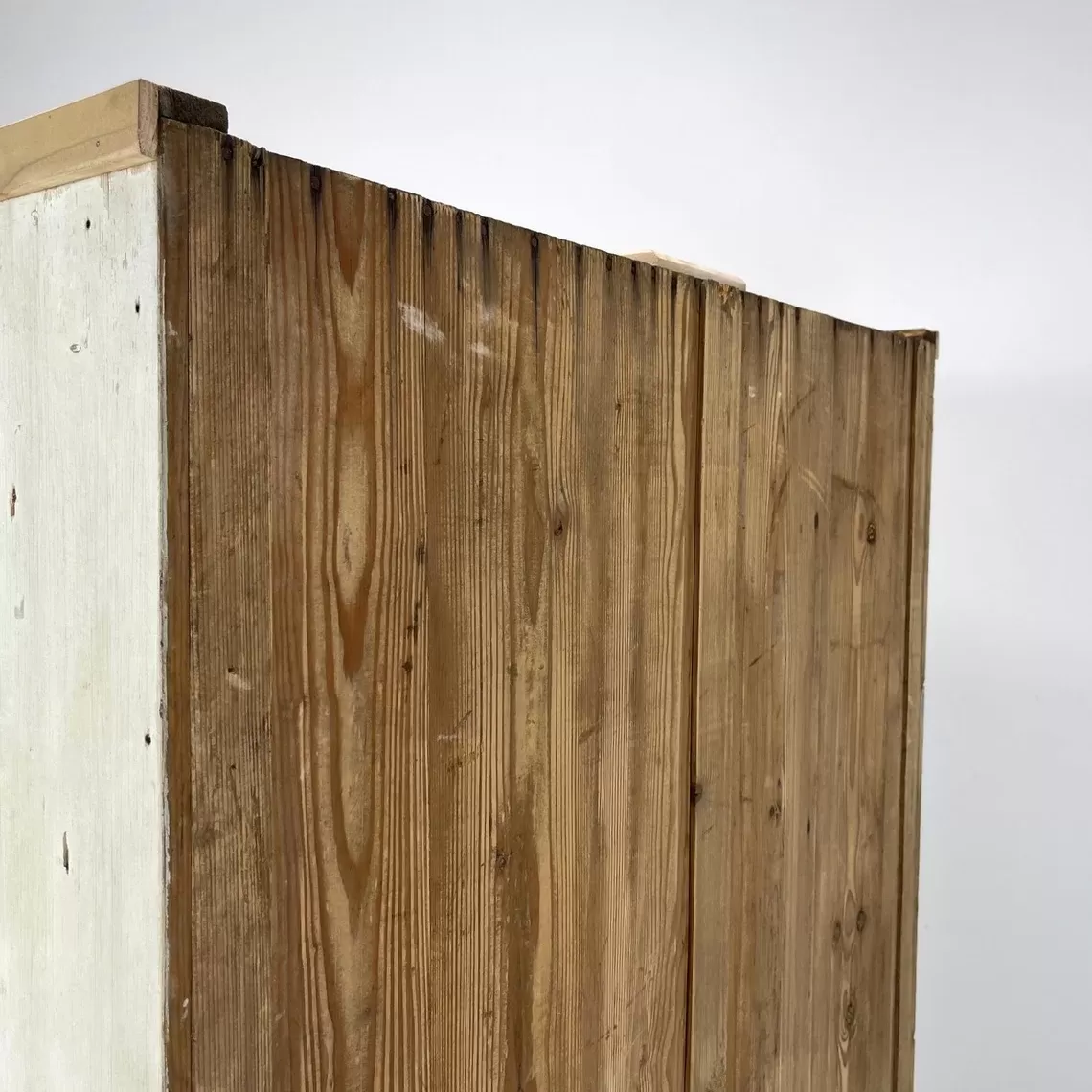 19th Century Eastern Europian Food Cabinet / Antique Storage Cabinet