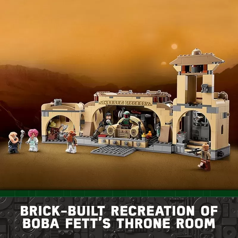 75326 STAR WARS BOBA FETTS THRONE ROOM