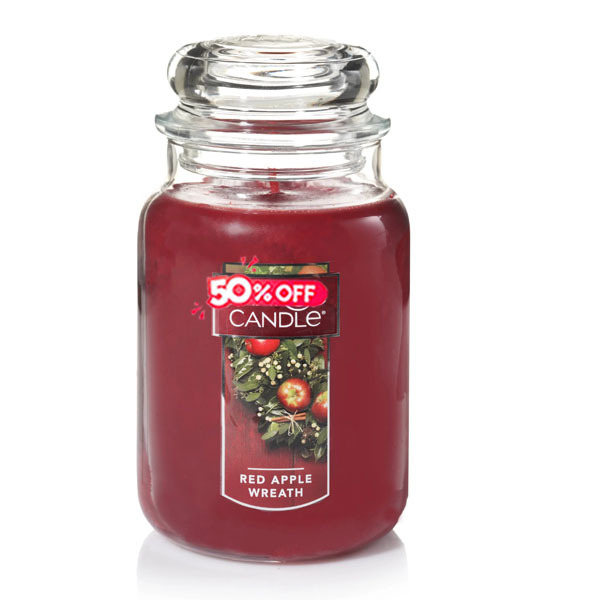 22 oz-Red Apple Wreath