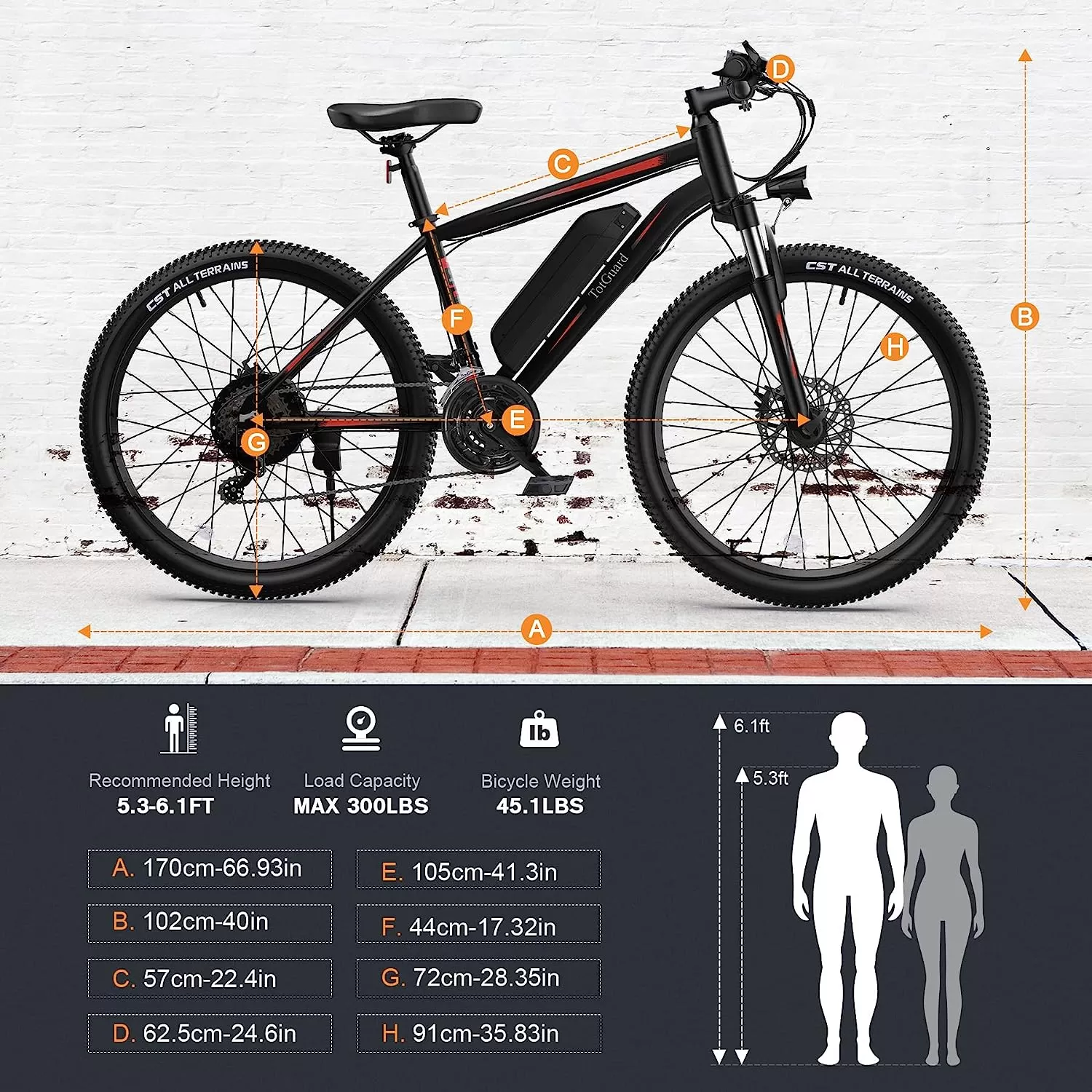 Electric Bike, Electric Bike for Adults, 26