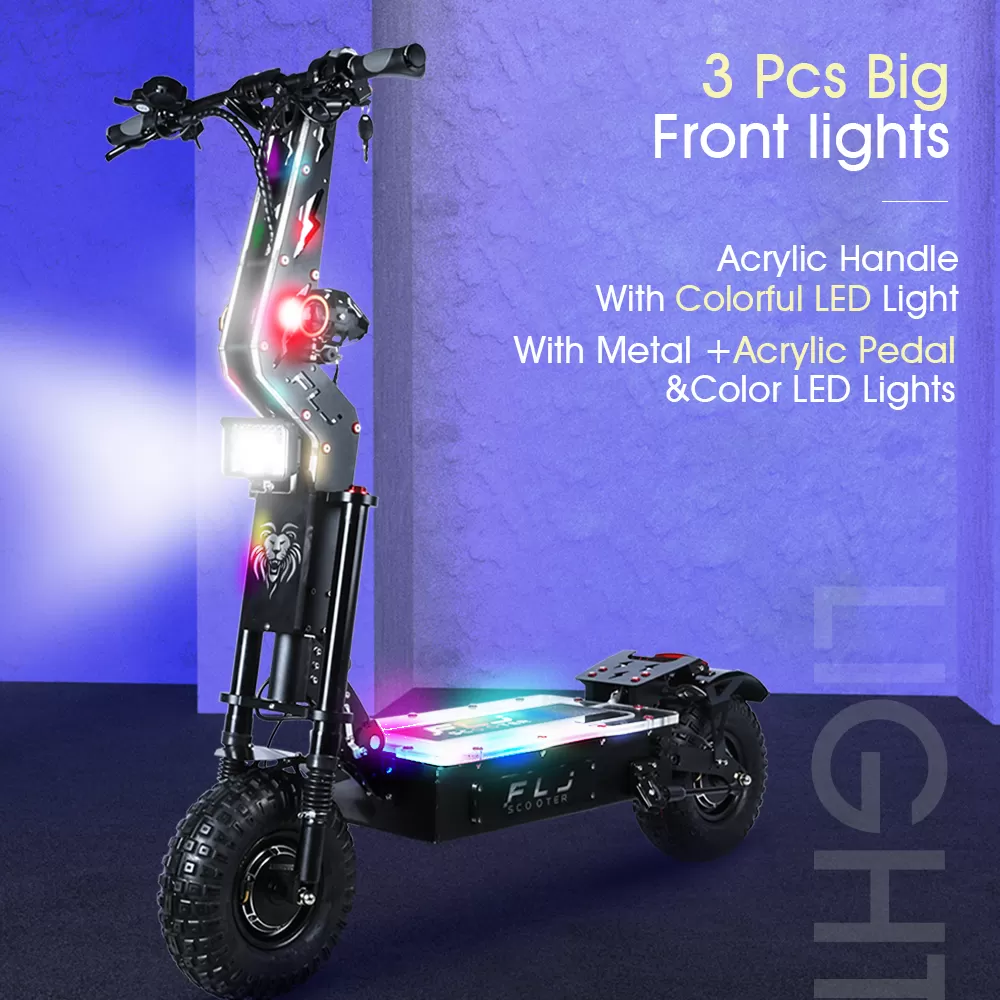 (ð¥Limited Time Sale) E2 14inch 8000W best off road electric scooter with mobility powerful electric scooter