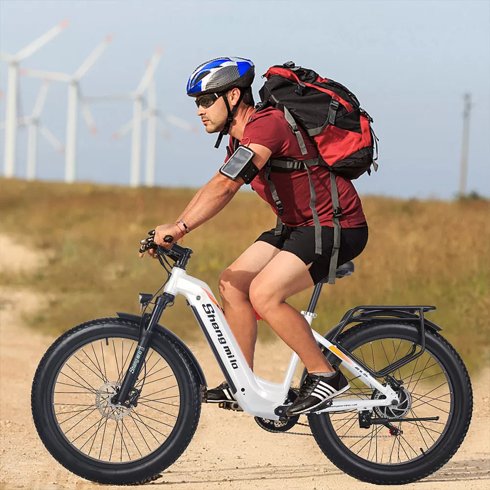 E-Bike MX06 48V 17.5Ah 500W Motor SAMSUNG BATTERY 90KM RANGE