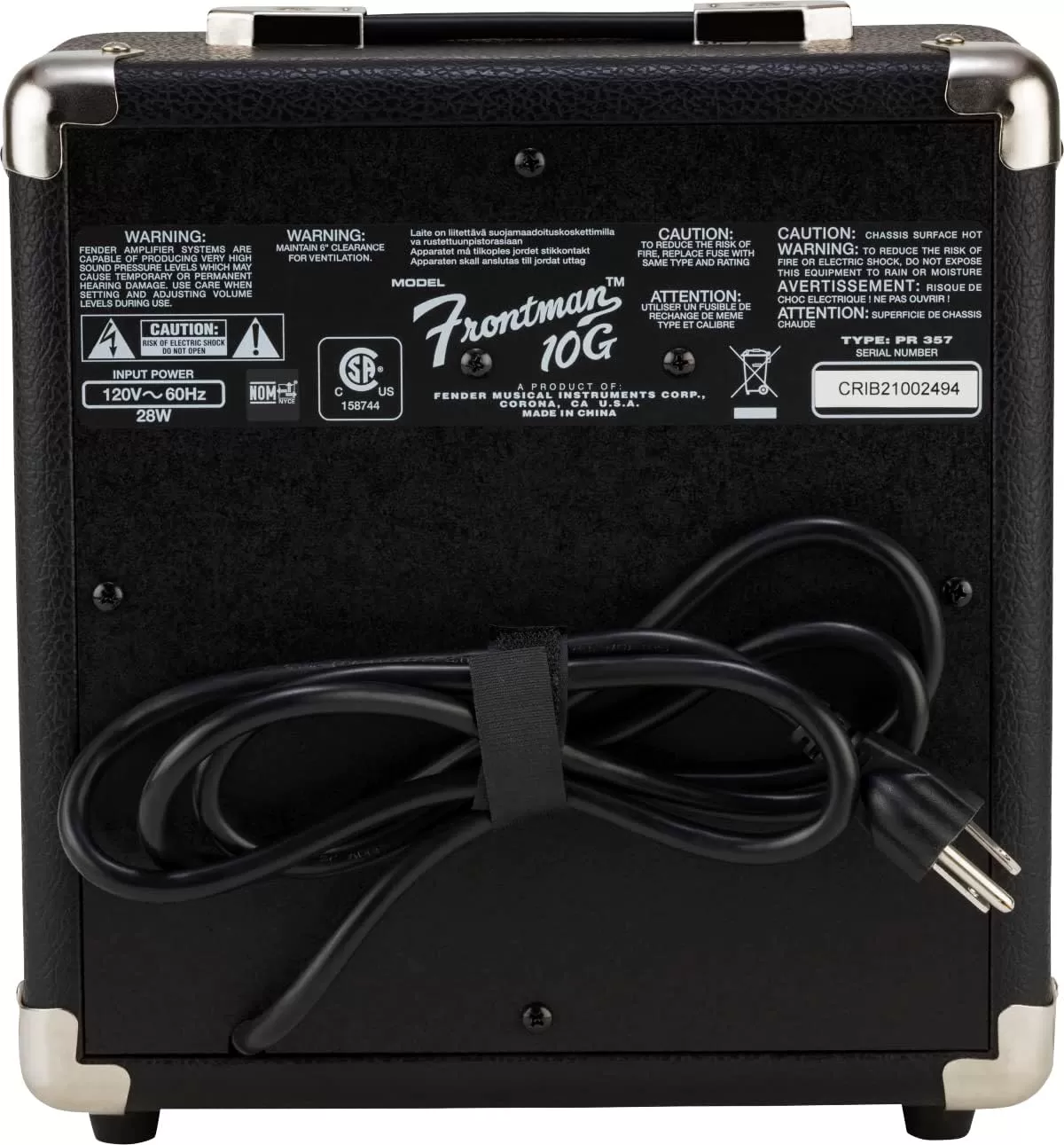 Fender Squier Stratocaster - Sunburst Bundle with Frontman 10G Amp, Gig Bag, Instrument Cable, Tuner, Strap, Picks, Fender Play Online Lessons, Instructional Book, and Austin Bazaar Instructional DVD