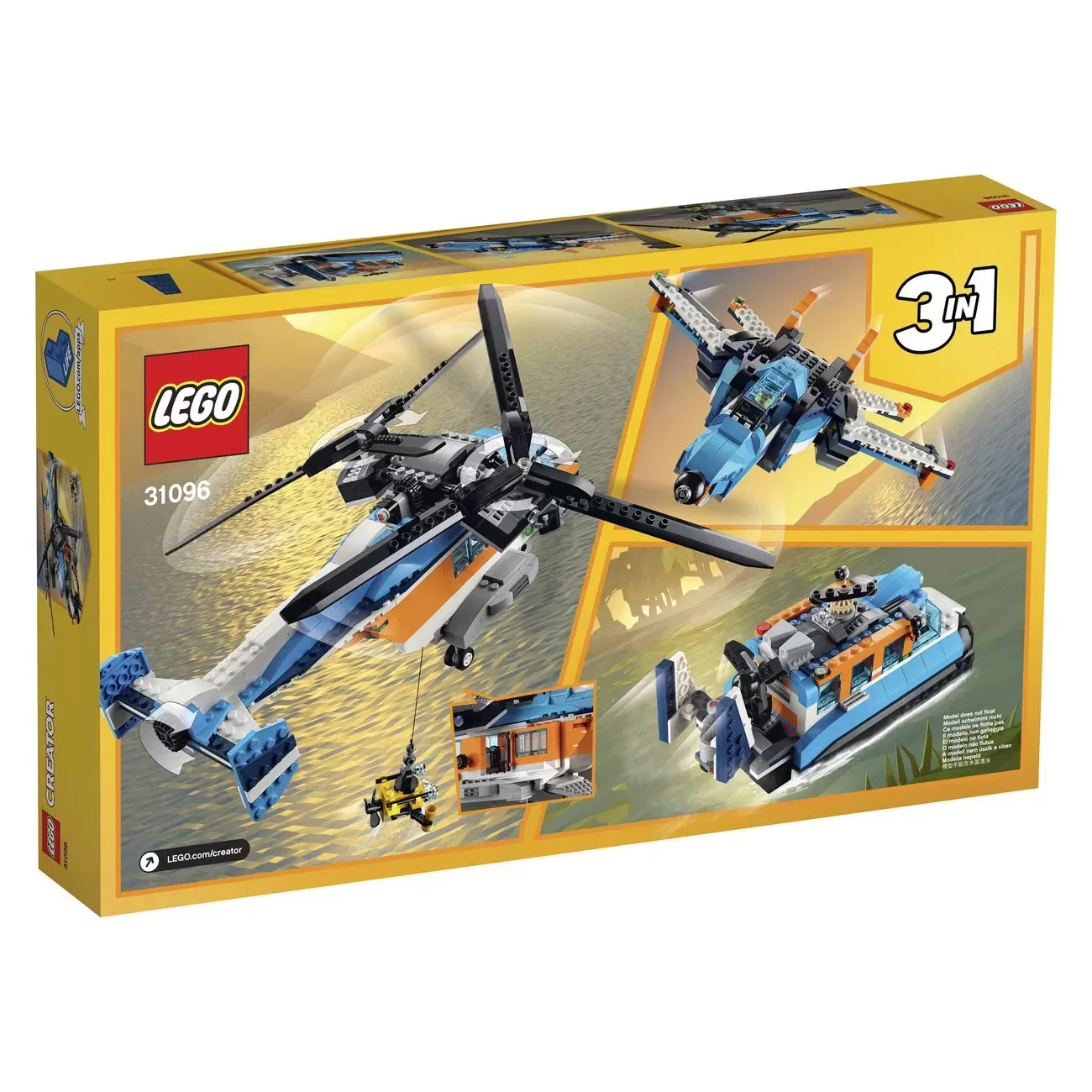 31096 CREATOR TWIN ROTOR HELICOPTER