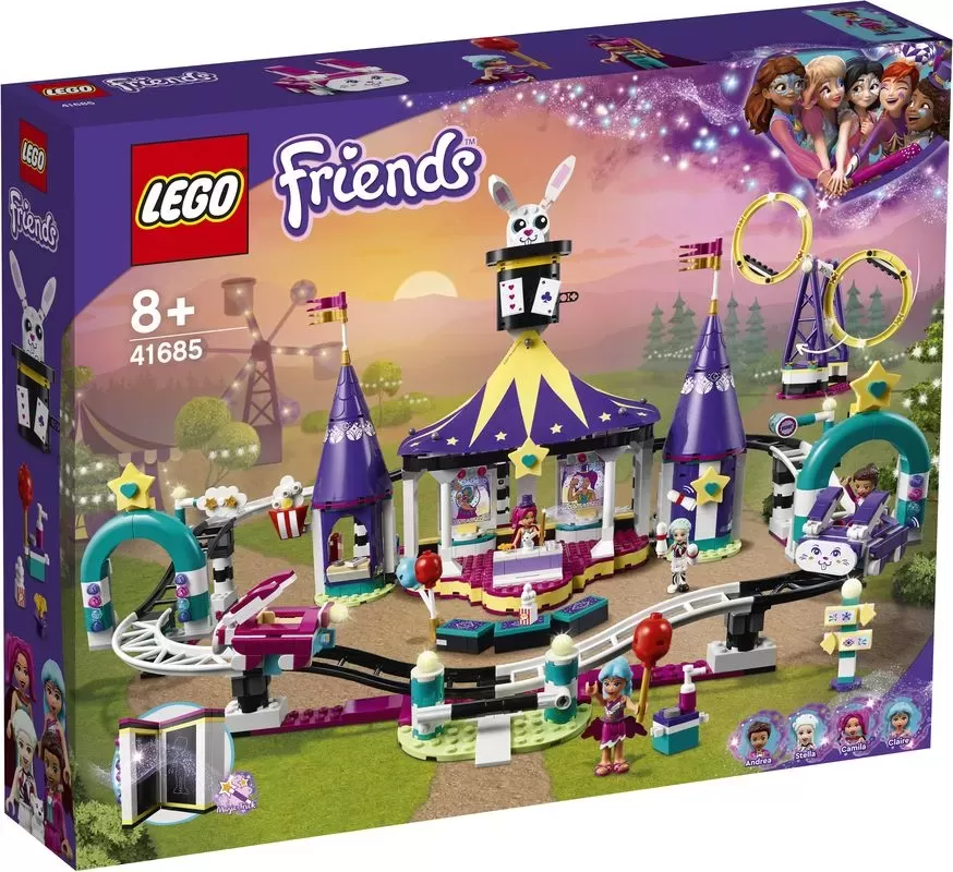 41685 FRIENDS MAGICAL FUNFAIR ROLLER COASTER