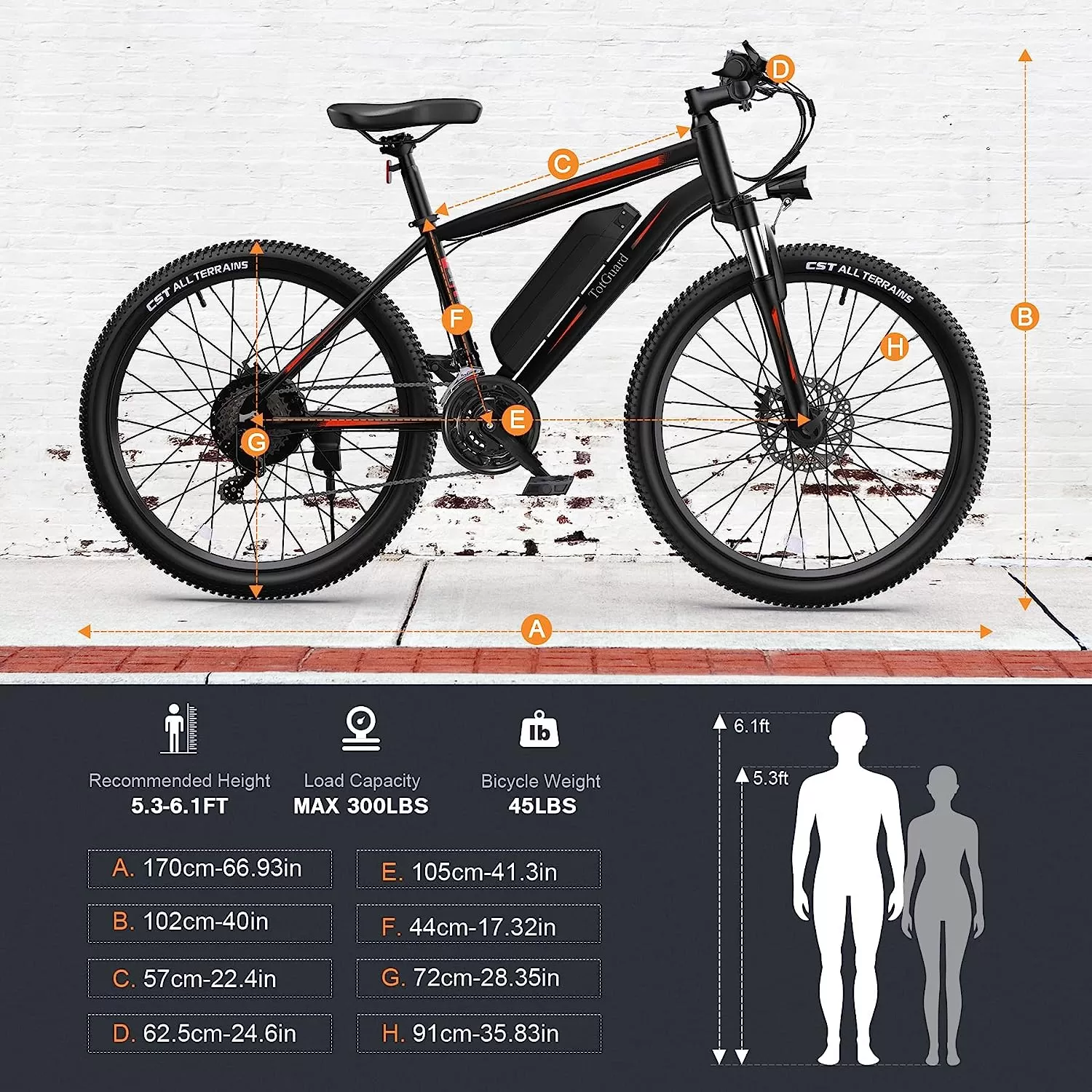Electric Bike, Electric Bike for Adults, 26