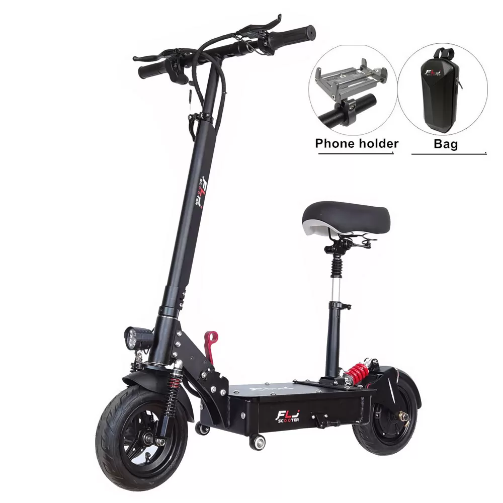 (ð¥Limited Time Sale) SK1 10inch Electric Scooter with 48V 25-35ah battery Portable Easy Folding kick scooter