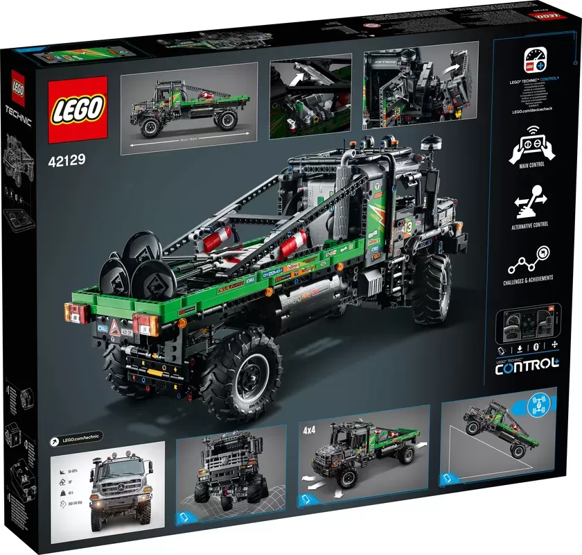 TECHNIC APP-CONTROLLED 4X4 MERCEDES-BENZ ZETROS TRIAL TRUCK 42129