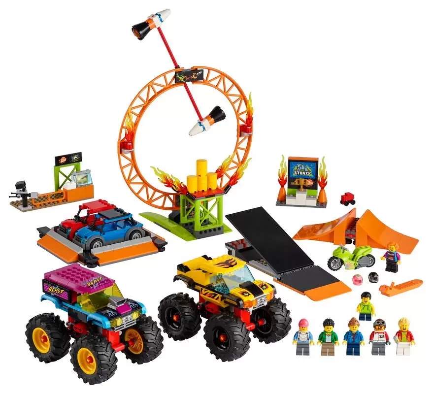 60295 CITY STUNT SHOW ARENA