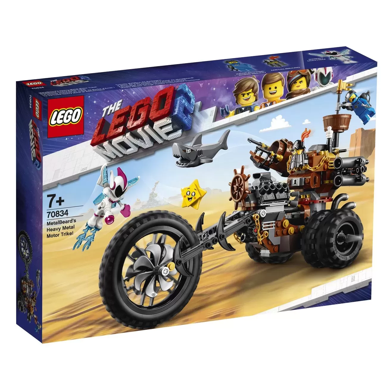 70834  MOVIE 2 METALBEARDS HEAVY METAL MOTOR TRIKE