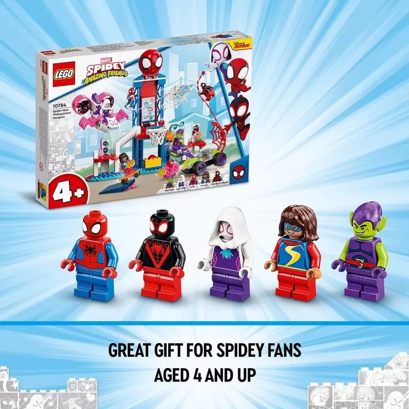 10784 MARVEL SPIDEY SPIDER-MAN WEBQUARTERS HANGOUT