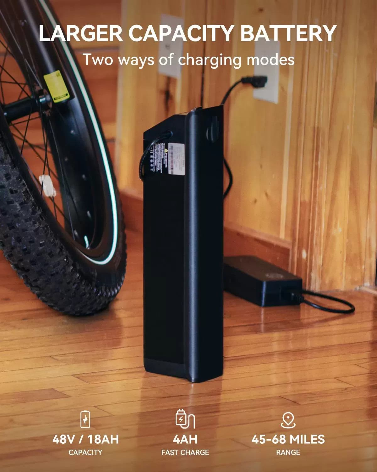 🔥Clearance Sale🔥 Outdoor Electric Bike 48V 18Ah Removable Battery Ebike with 750W Motor, 28MPH Max Speed, Hydraulic Front Fork 26