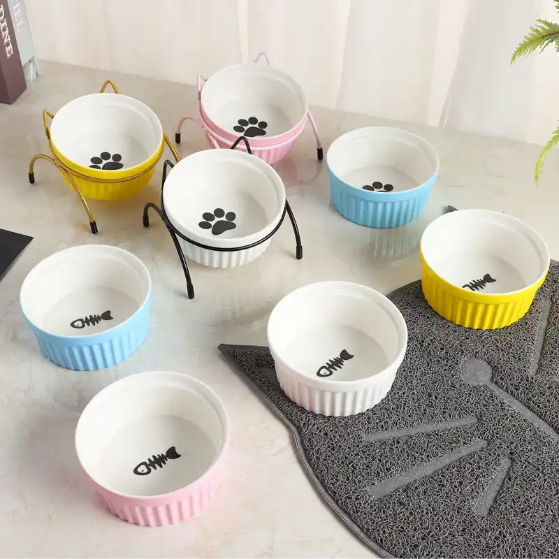 High Rise Ceramic Pet Bowl