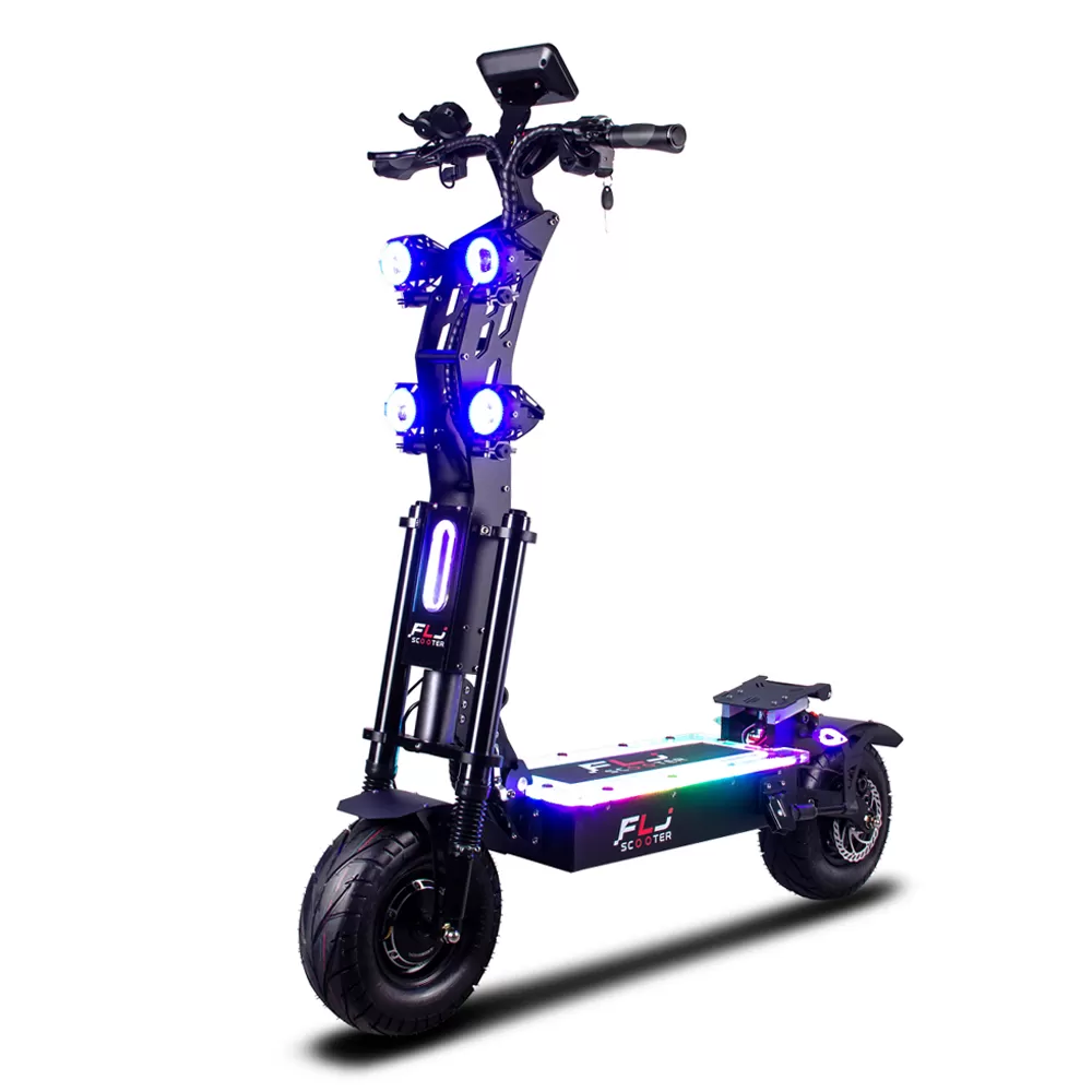 (ð¥Limited Time Sale) Upgraded SK2 72V 8000W 13inch fat wheel best electric Scooter E scooters