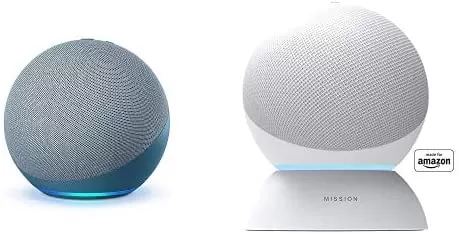 Echo (4th Gen) | With premium sound, smart home hub, and Alexa | Glacier White