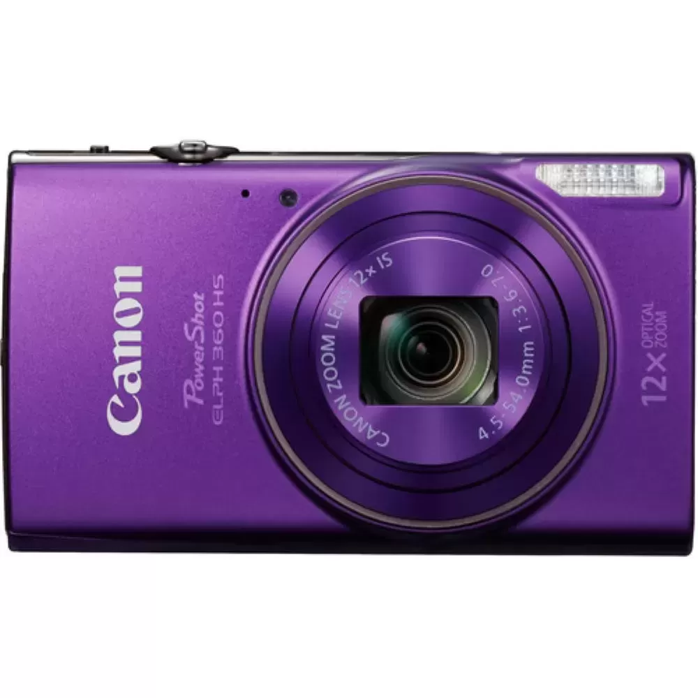 Canon PowerShot ELPH 360 HS Digital Camera | Purple
