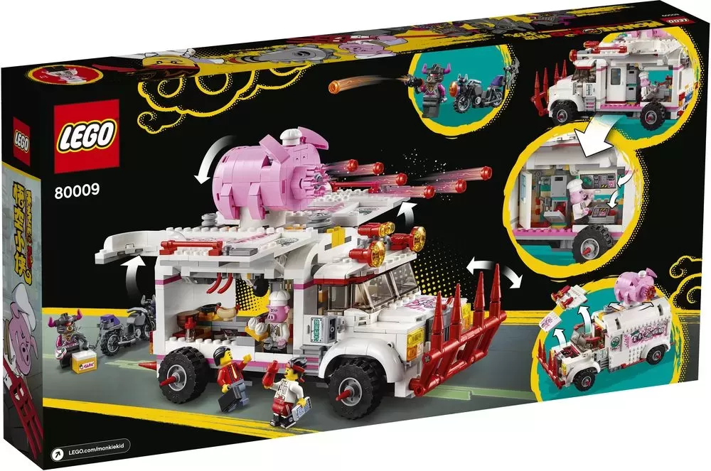 80009 MONKIE KID PIGSY'S FOOD TRUCK
